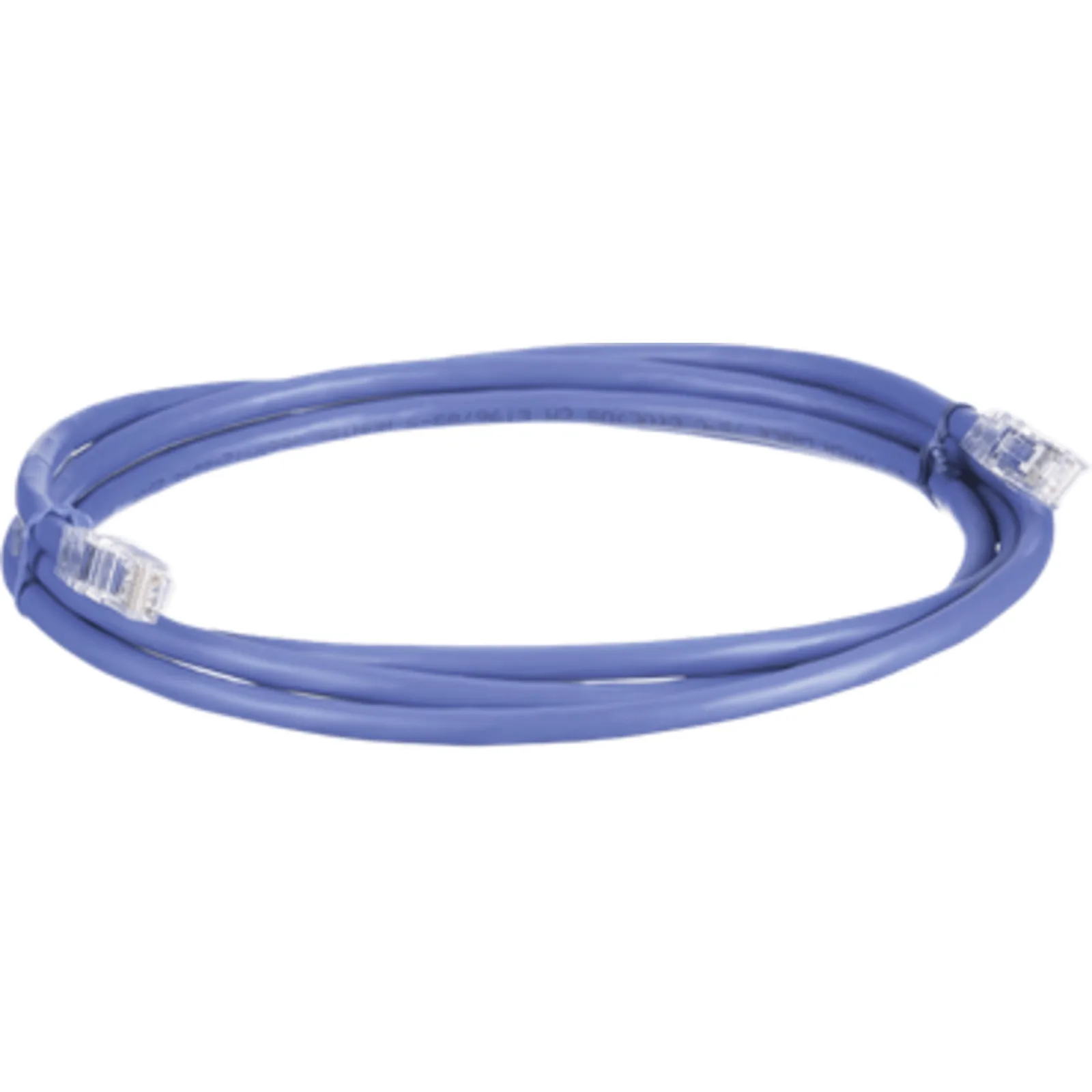 Cable de Parcheo UTP, Cat6A, 24 AWG, CM, Color Azul, 4 ft.