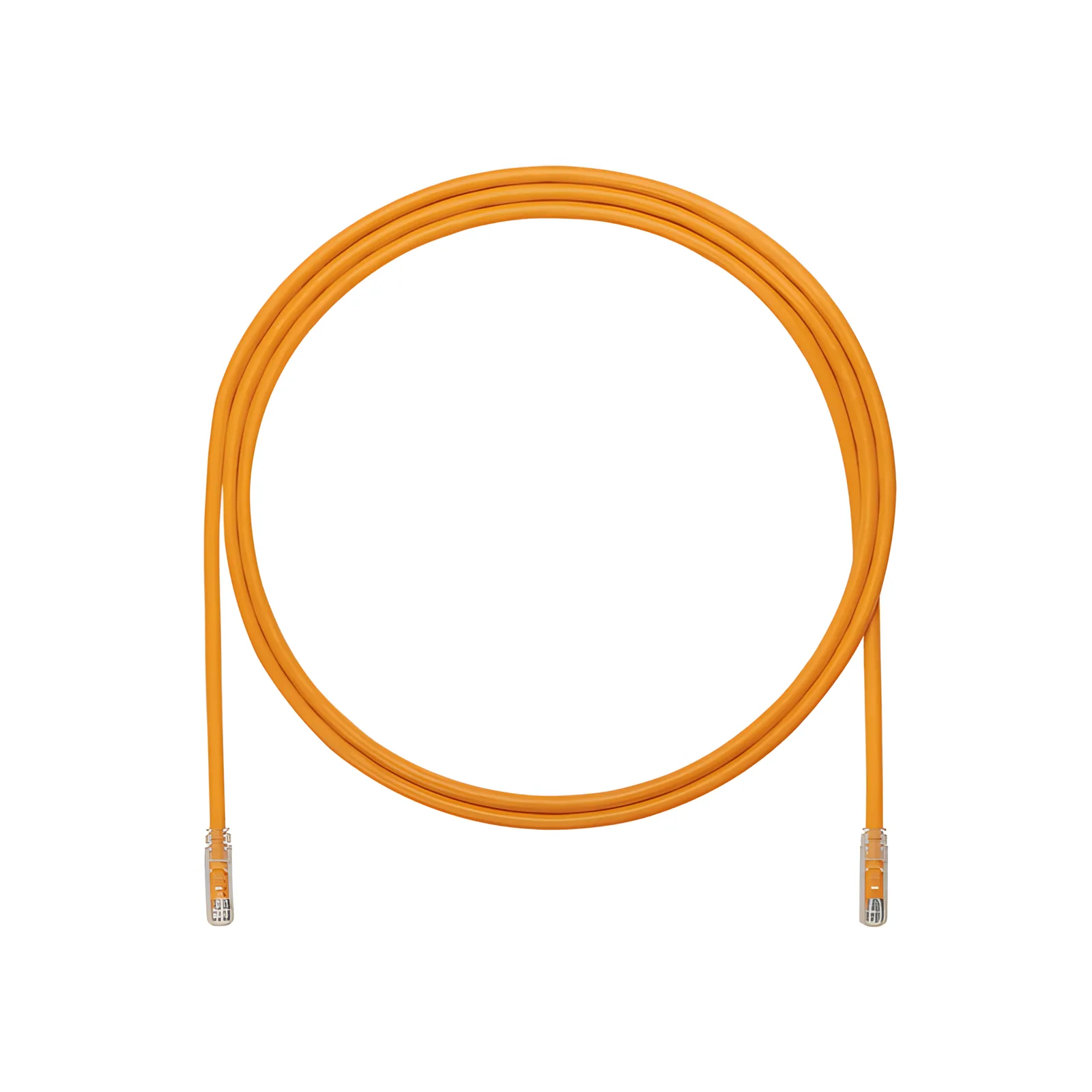 Cable de Parcheo UTP, Cat6A, 24 AWG, CM, Color Naranja, 1.52 Metros (5 Pies)