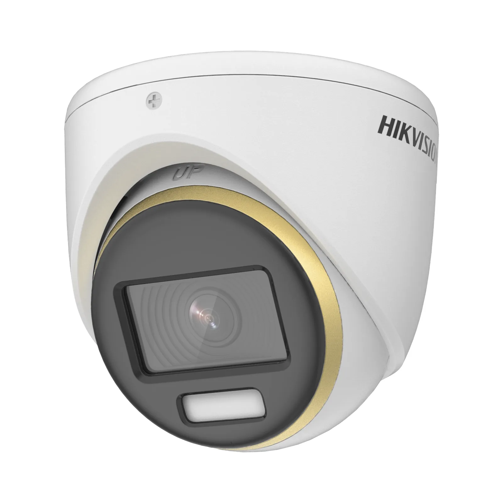 Turret TURBOHD 2 Megapixel (1080p) / Imagen a color 24/7 / Lente 2.8 mm / Luz Blanca 20 mts / Exterior IP67 / WDR 130 dB / Micrófono Integrado