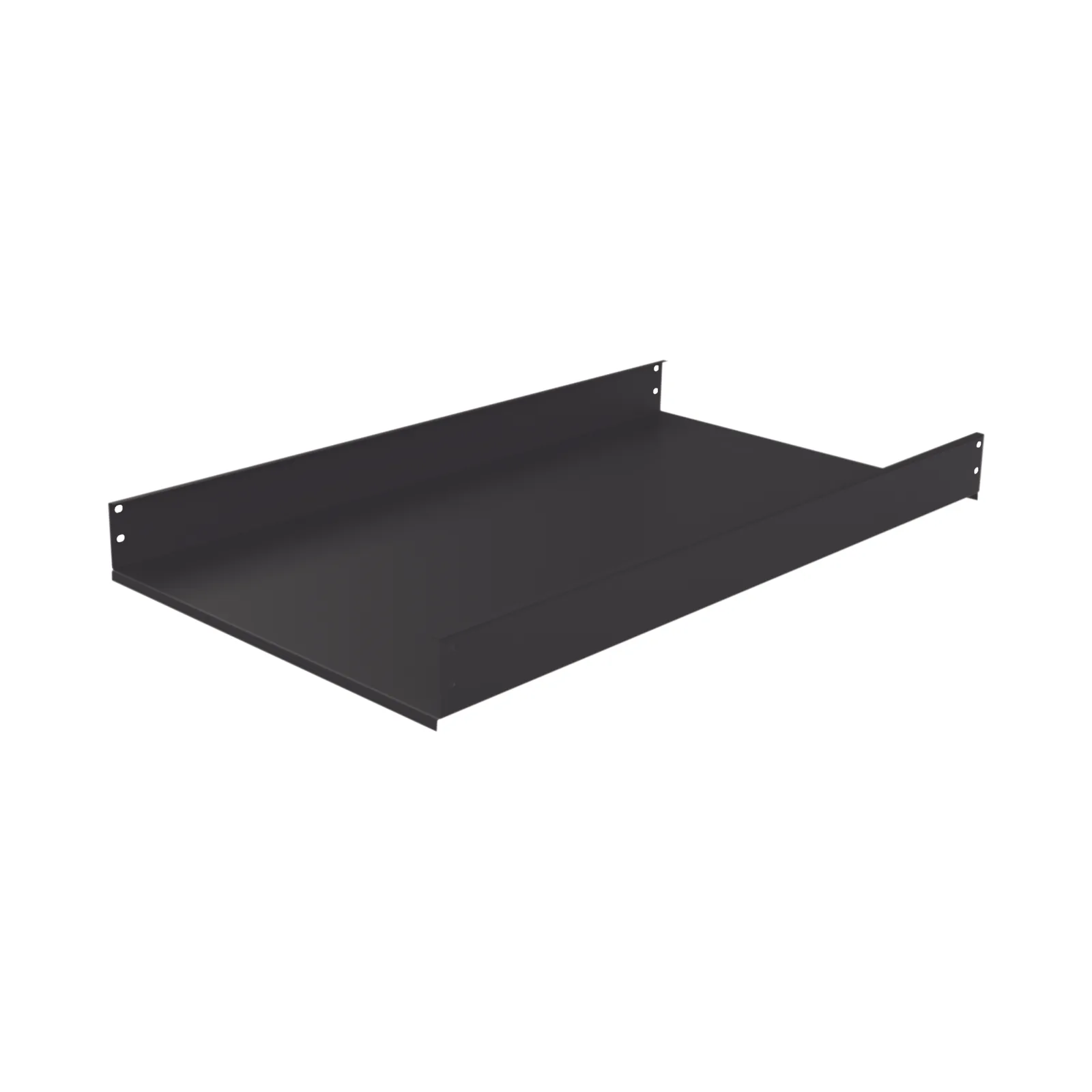 Charola Fija de Sujeción Lateral, 90 cm de Profundidad, 2U. Compatible con LP-60120-XX-UR2