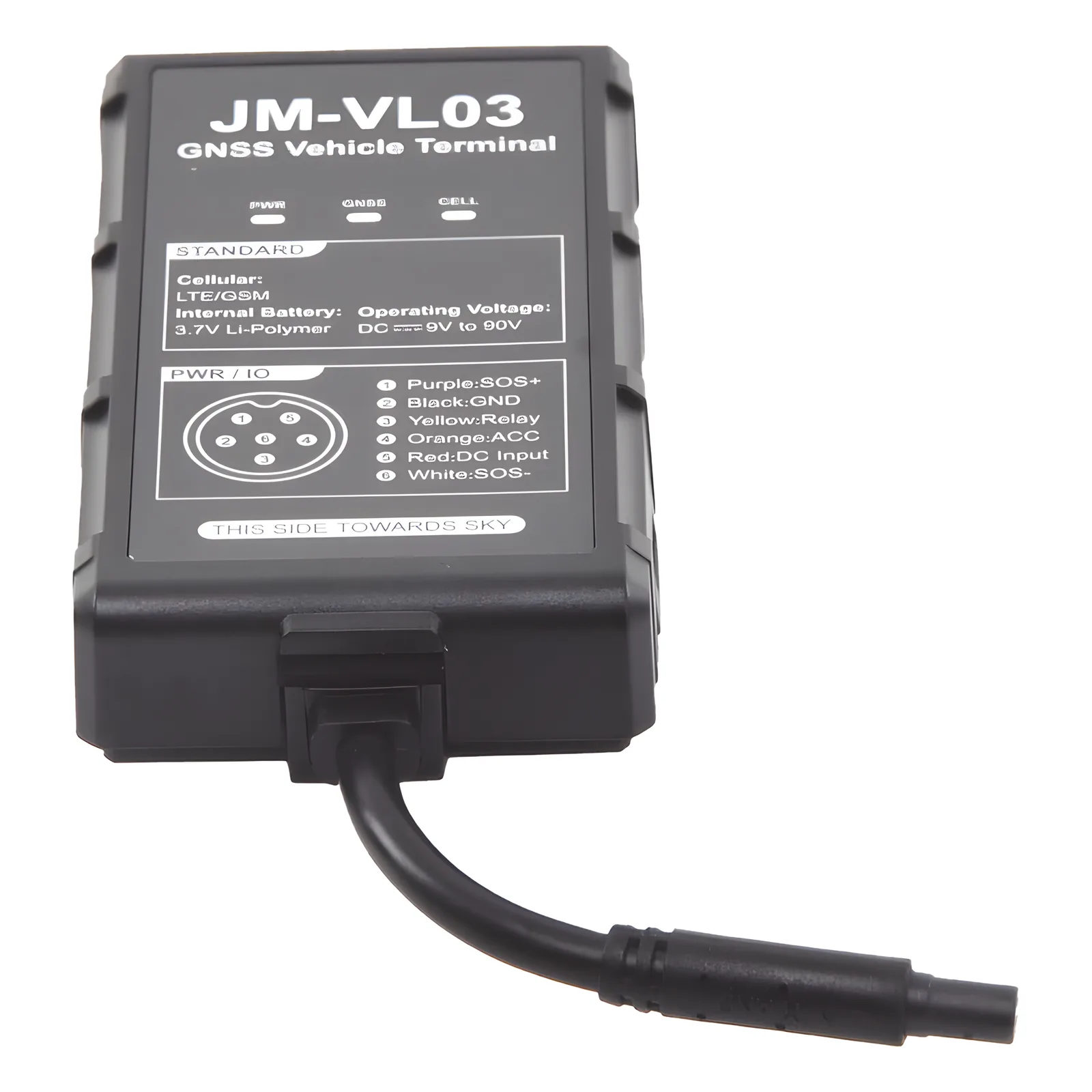 Localizador vehicular 4G con IP65 /