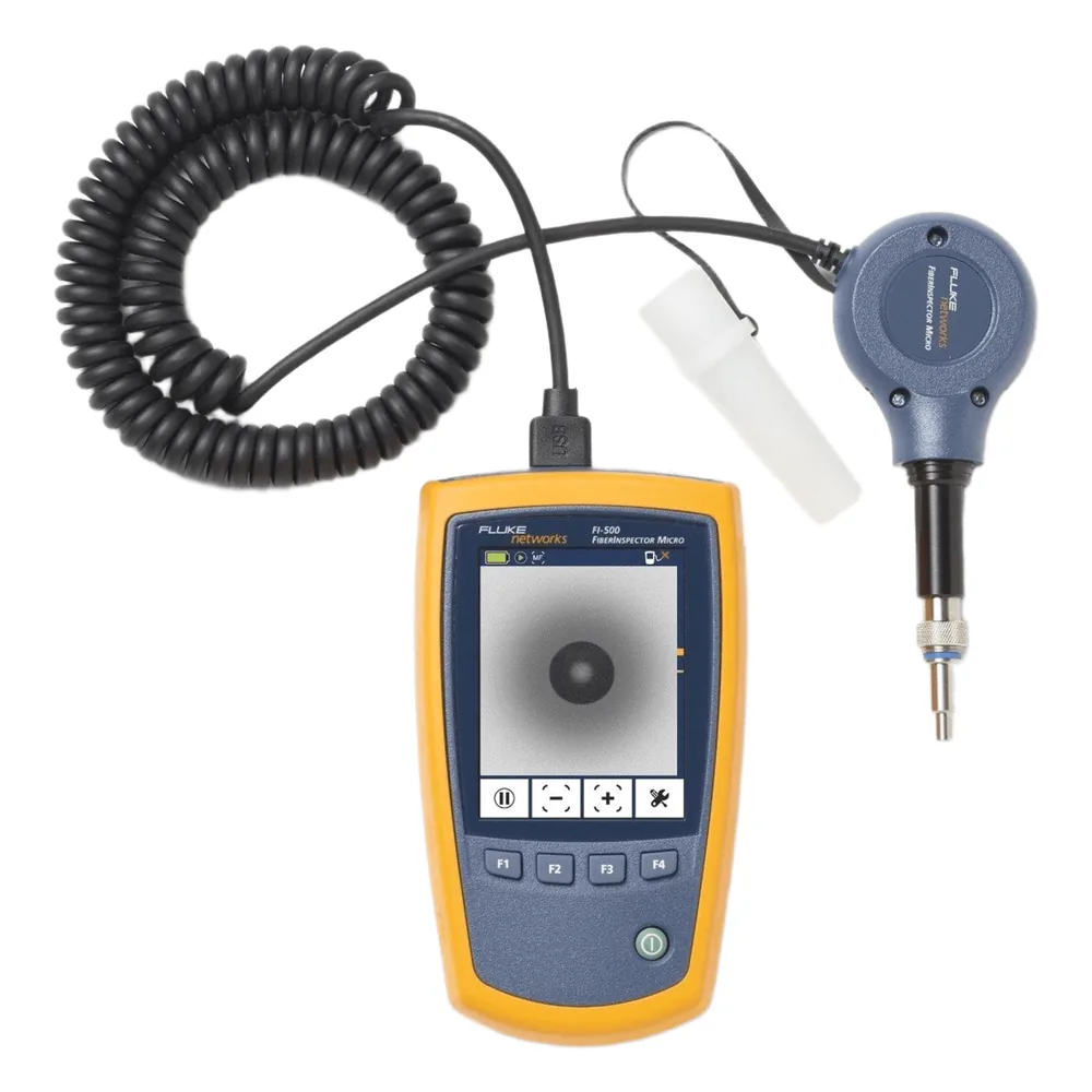 Cámara de Inspección FiberInspector, con Micro Sonda Para Verificar Fibra Óptica Contaminada o Dañada, Compatible con Conectores SC y LC
