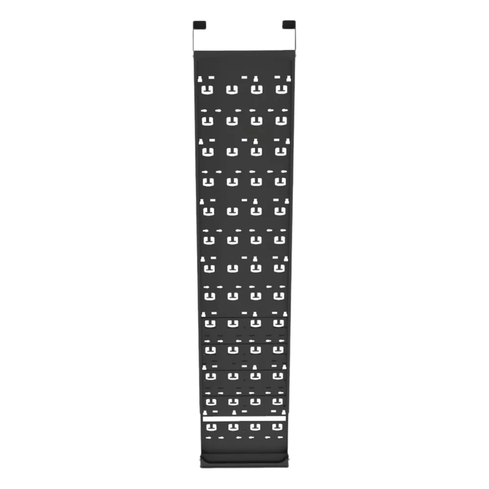Soporte Vertical de Administración de Cables, Para Gabinetes Tipo S o Tipo N de 42 a 52 UR, Color Negro