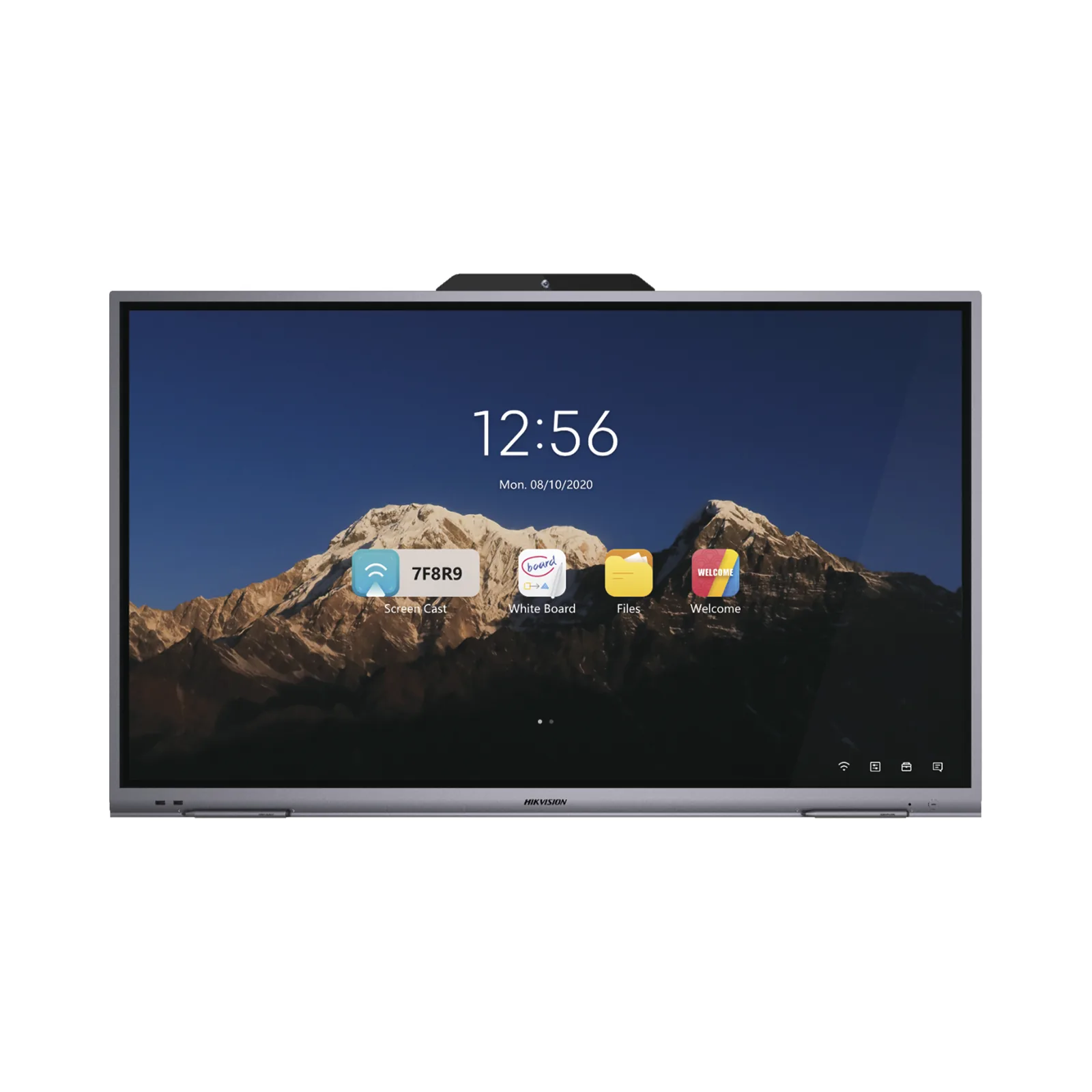Pantalla Interactiva Touch de 86" Android 8.0 / Cámara Web 8 MP / Resolución 4K / Bocinas Integradas / Entradas HDMI y VGA / Incluye 2 Lápices para Escribir