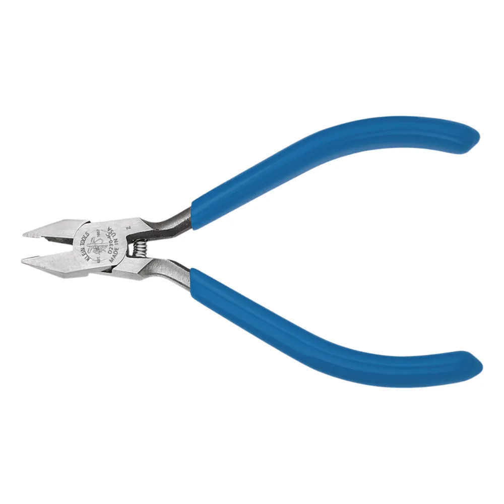 Pinzas de Corte Diagonal de 10.8 cm (4"), con Cortador de Cable Cinta de Níquel para uso Electrónico