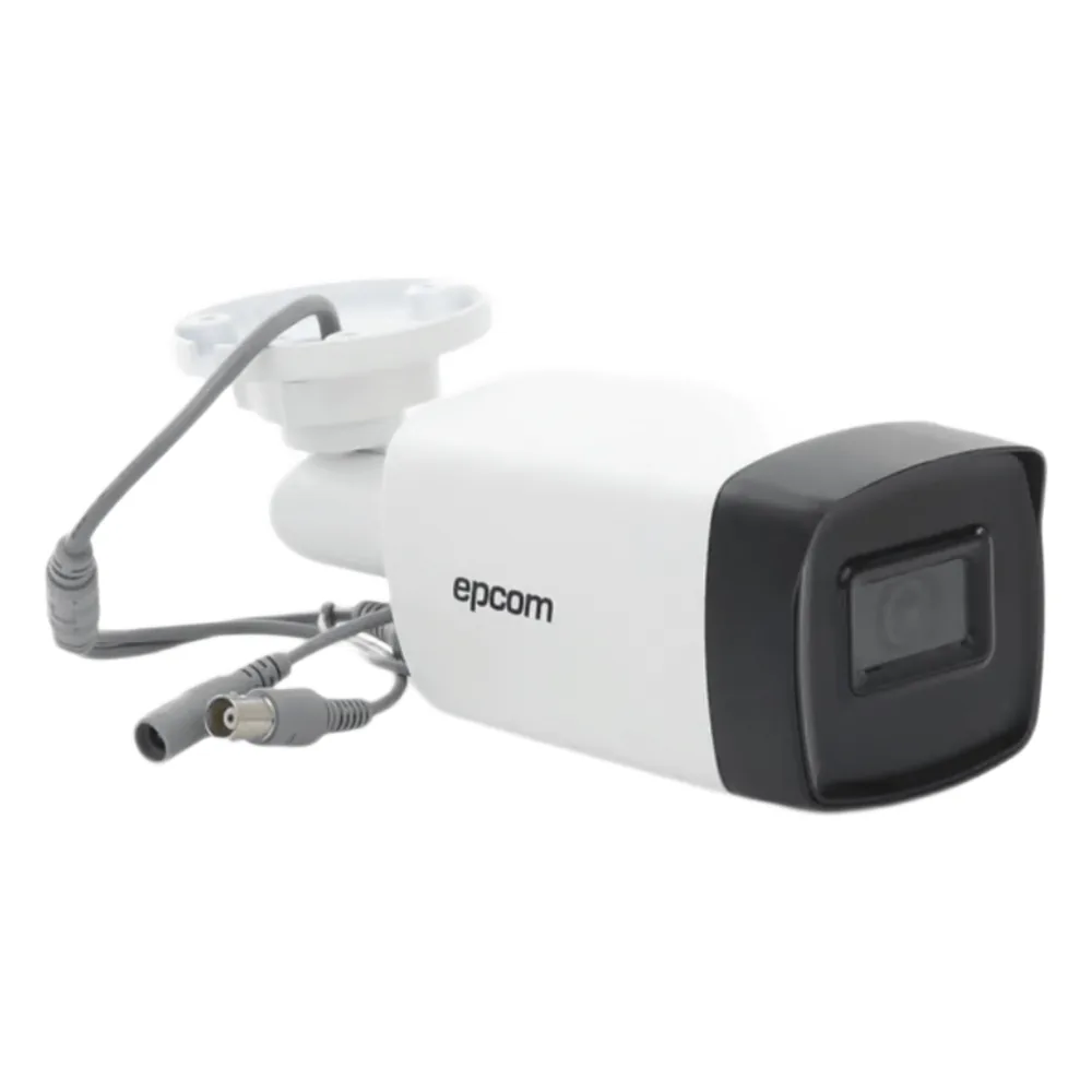 Bala TURBOHD 5 Megapixel / Lente 2.8 mm / 4 Tecnologías (TVI / AHD / CVI / CVBS) / 40 mts IR EXIR / Exterior IP67 / dWDR