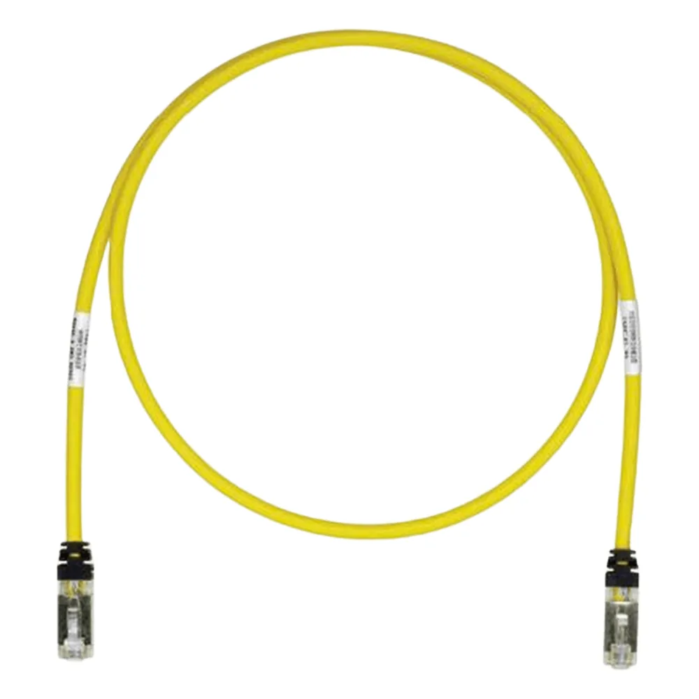 Patch Cord Cat6A, Blindado S/FTP, CM/LS0H, 6.1 Metros (20 Pies), Color Amarillo