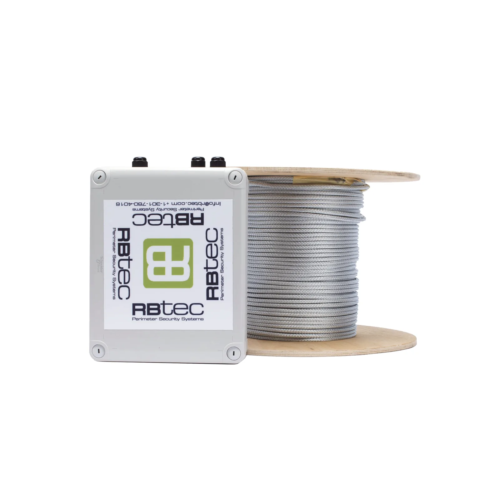 Kit de Cable Sensor Perimetral IRONCLAD para Cercas Ciclónicas / 152 METROS / 1 ZONA / Sin Falsas Alarmas por Viento / TODO Incluido/TARJETA LPU400/ Calibración por Software