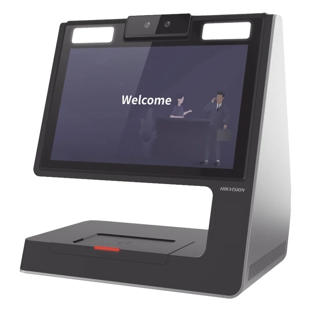Terminal para Registro de Visitantes / Pantalla LCD de 10.1" / Android / WiFi / Lectura de Tarjetas de Proximidad MIFARE