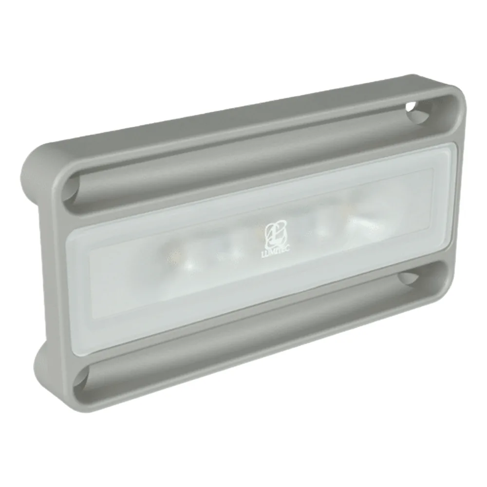 Luz led marina utilitaria NevisLT, emite luz color blanco de 1000 lúmenes, fabricado bajo norma de protección IP67.