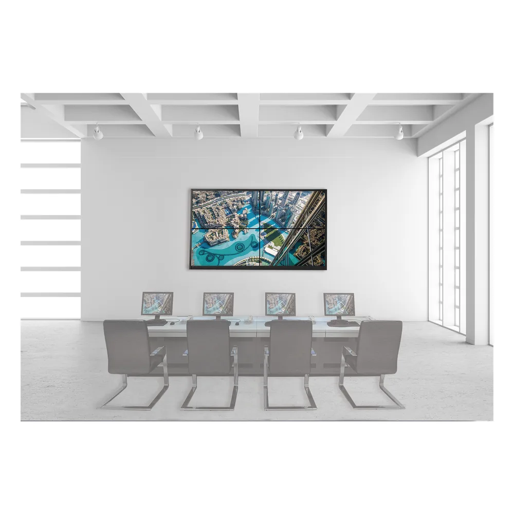 Kit Videowall 2X2 / Incluye 4 Pantallas de 46" / Decoder / Base de Pared / Accesorios de Instalación