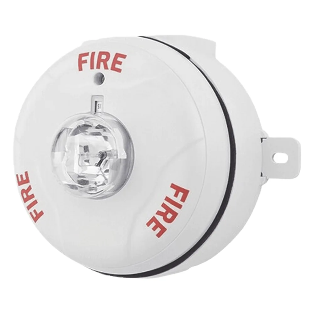 Lámpara Estroboscópica para Exterior / a 2 Hilos / Montaje en Techo / Configuración Estroboscópica Seleccionable / Color Blanco