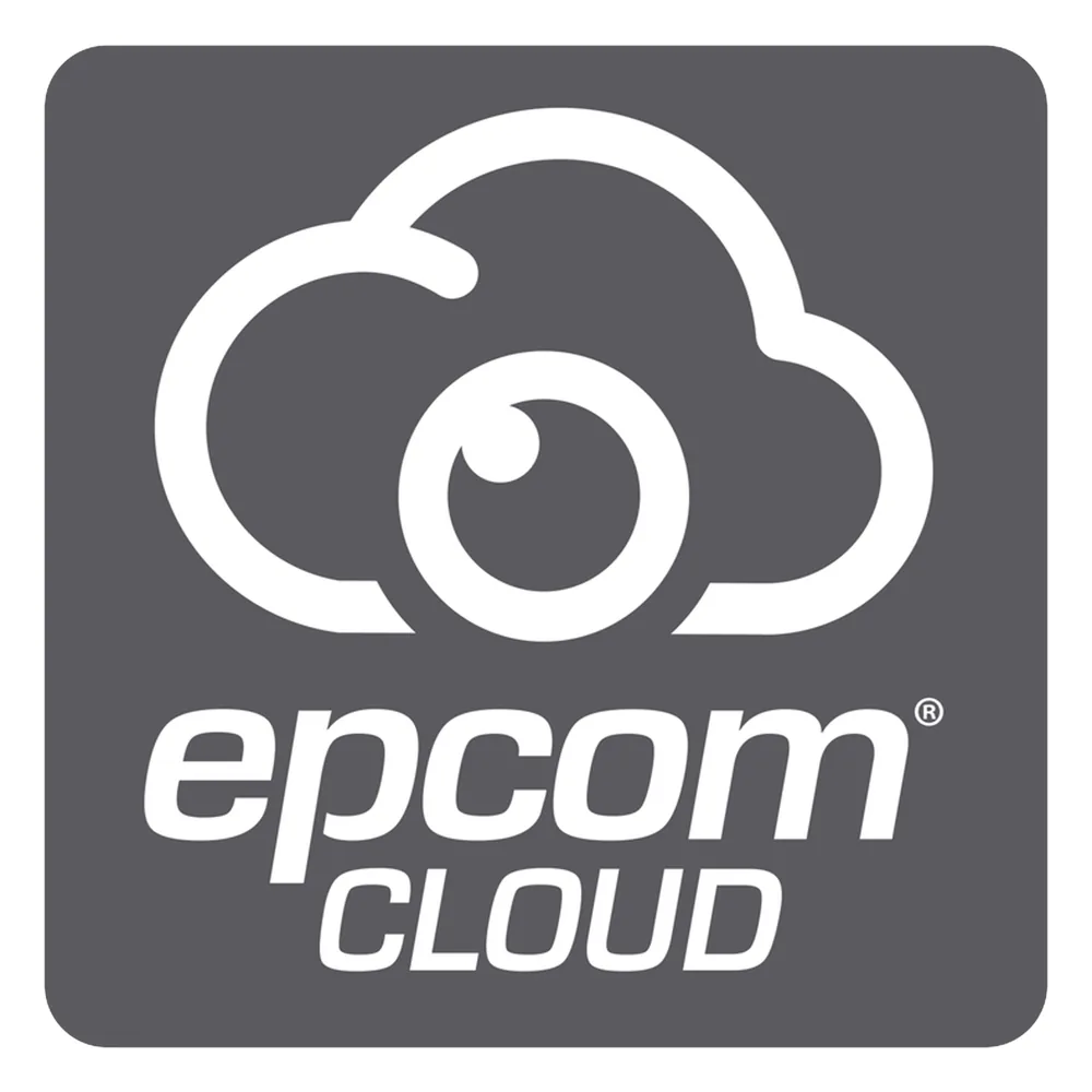 Suscripción Anual Epcom Cloud / Grabación en la nube para 1 canal de video a 8MP con 40 días de retención / Grabación por detección de movimiento