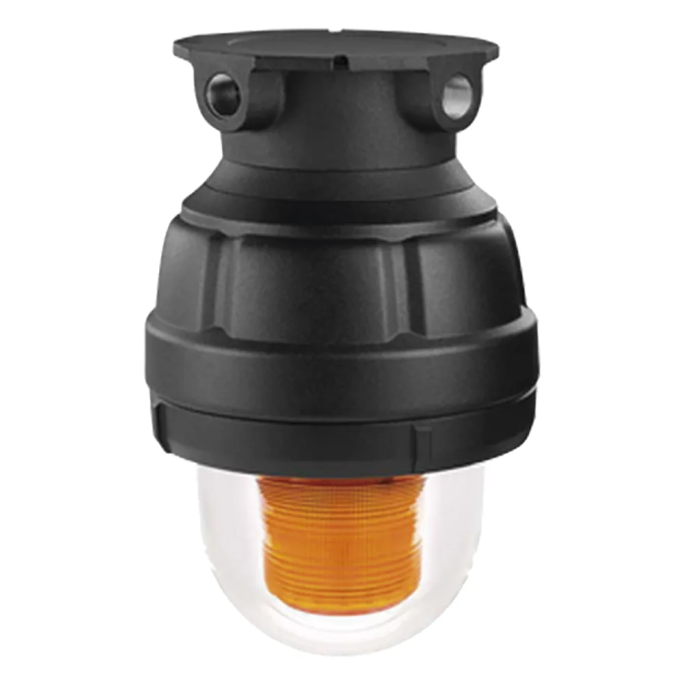 Luz Estroboscópica Antiexplosión / 24 Vdc / 75 Destellos por Minuto / Tipo 4X e IP66 / Clase I, Div. 1, Grupos C y D / Aplicaciones Marinas / Rojo-Azul-Verde-Naranja-Púrpura
