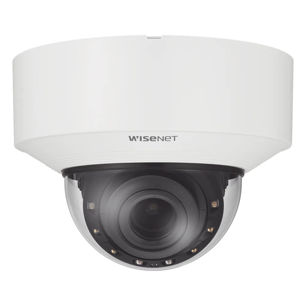 Cámara Domo IP 4K con IA / Lento Motorizado de 4.5 a 9.3mm / P-Iris, WDR 120dB / Ranura SD / Protección IP52 e IK08