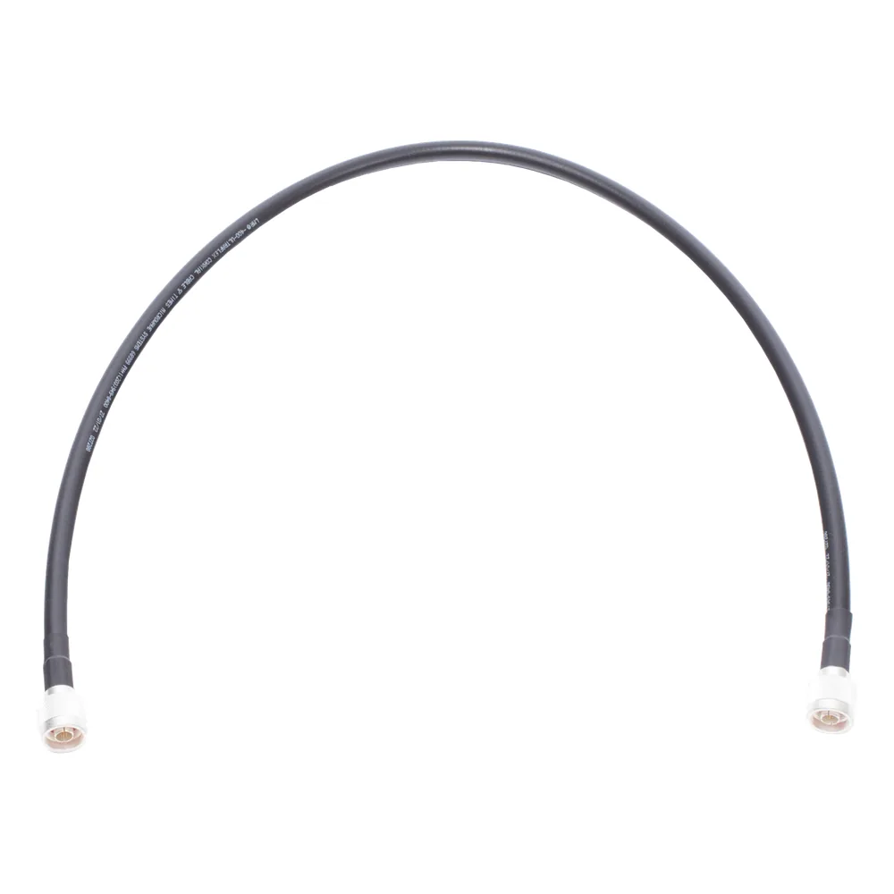 Jumper de 83 cm (32.68 Pulgadas) con Cable Coaxial LMR400 Conectores N en Ambos Extremos