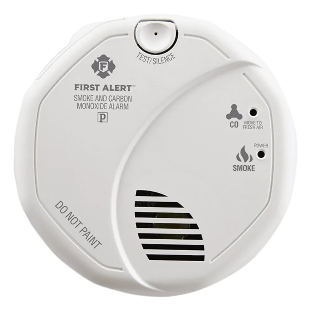 Detector Combo de Humo/CO, 120 Vca, No Requiere Panel, Con Batería de Respaldo, Sensor Inteligente de Falsas Alarmas