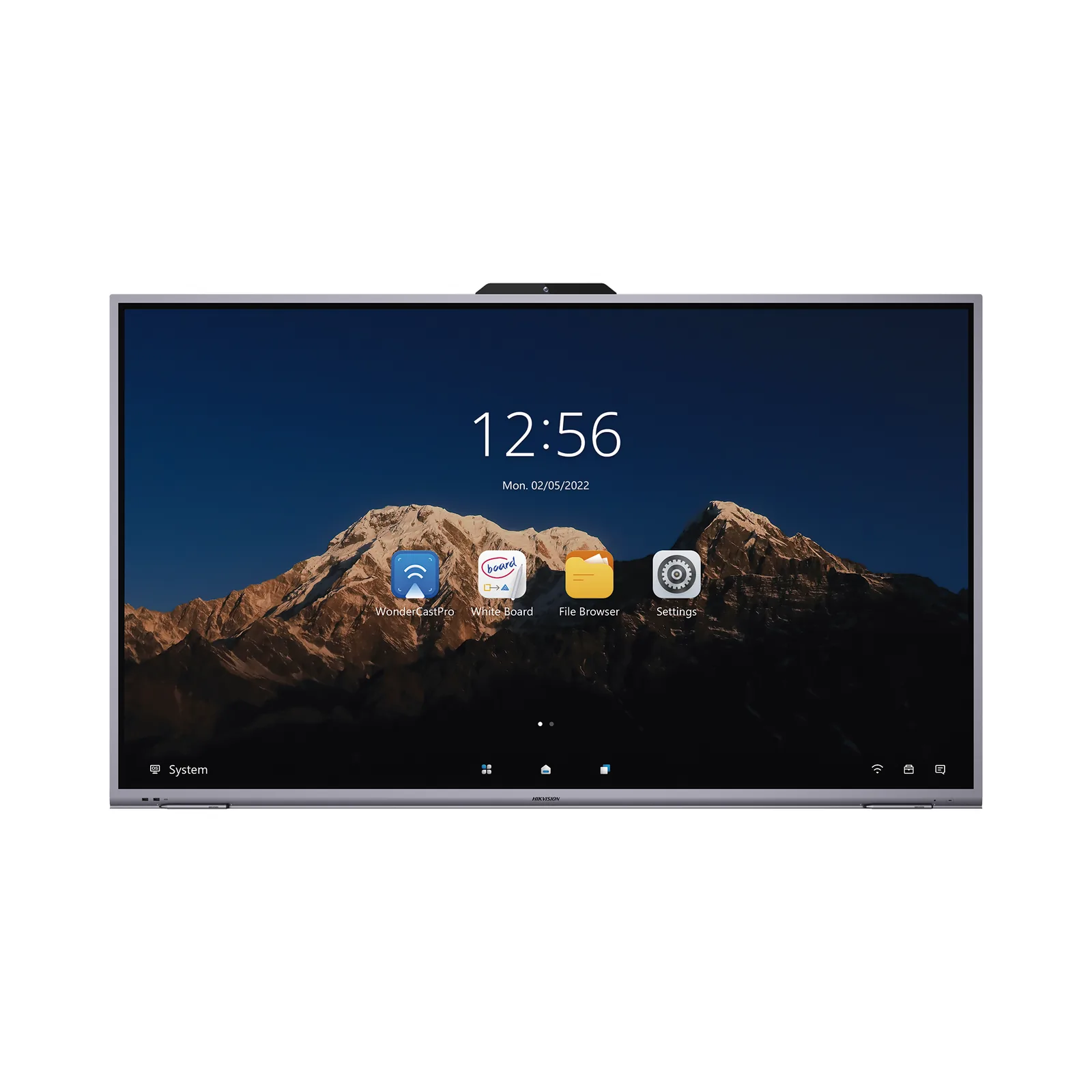 Pantalla Interactiva Touch de 65" Android 11 / Cámara Web 8 MP / Resolución 4K / Bocinas Integradas / Entradas HDMI y VGA / Incluye 2 Lápices para Escribir