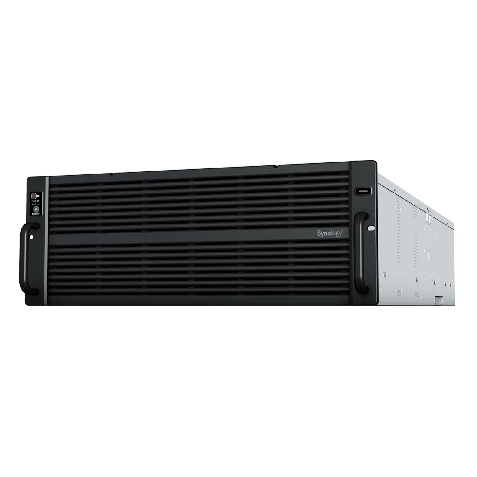 Servidor de Almacenamiento Synology HD6500 High Density 4U | 60 Bahías | Expansión hasta 300 Unidades | Procesadores Dual Intel Xeon Silver 10 Núcleos | Memoria DDR4 ECC RDIMM hasta 512 GB | Redes 10/25GbE | Fibre Channel | Garant&amp