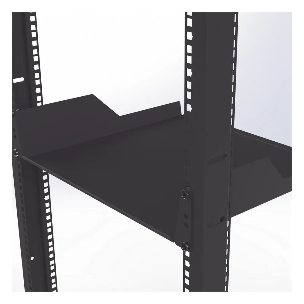 Charola para soportar equipos en Rack de 19" y 39 cm de Profundidad, 2U, Juego de 2 piezas iguales