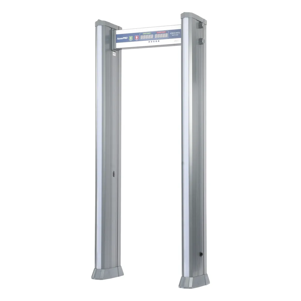 (100% EXTERIOR) Detector de Metales de 18 zonas/ Uso en Exterior/ Contador de Personas