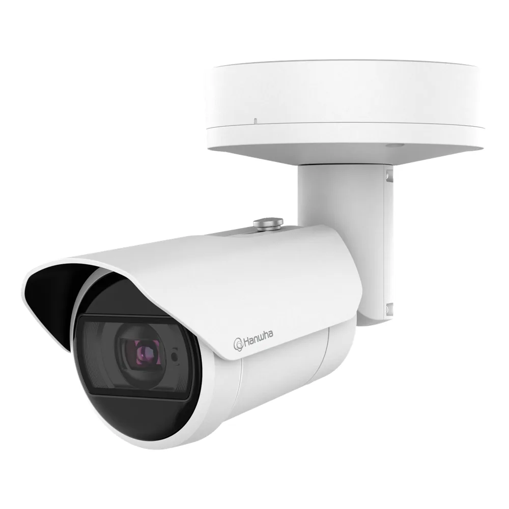 Camara Bala IP 2MP con IA / Lente Motorizado 2.8 a 12mm / WDR 120dB / H.265 / RanuraSD / Protección IP67 IK10 NEMA4X /IR 40m