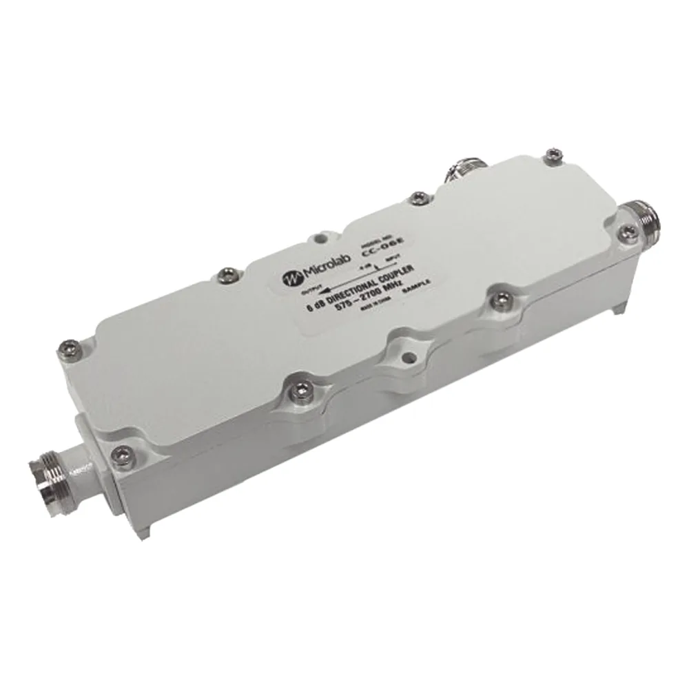 Acoplador direccional 7dB 575-2700MHz 300W - 161 dBc 4.3 - 10 IP67
