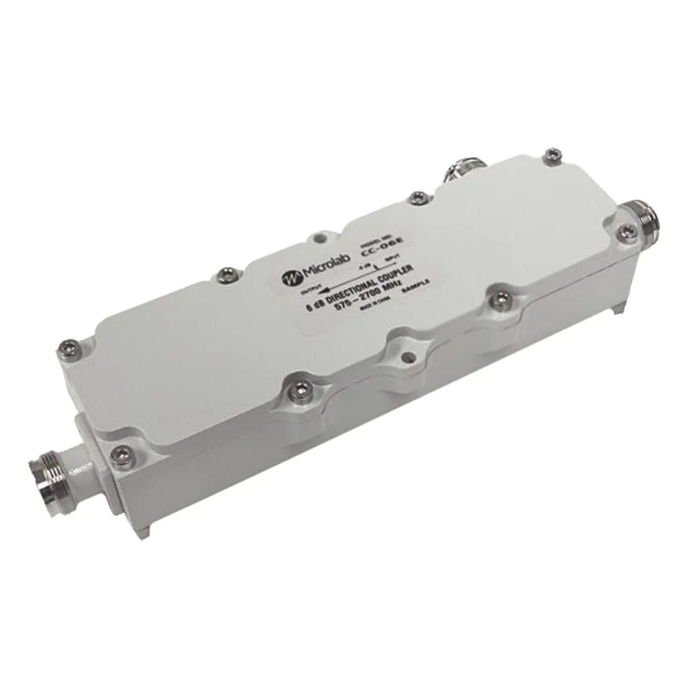 Acoplador direccional 8dB 575-2700MHz 300W - 161 dBc 4.3 - 10 IP67