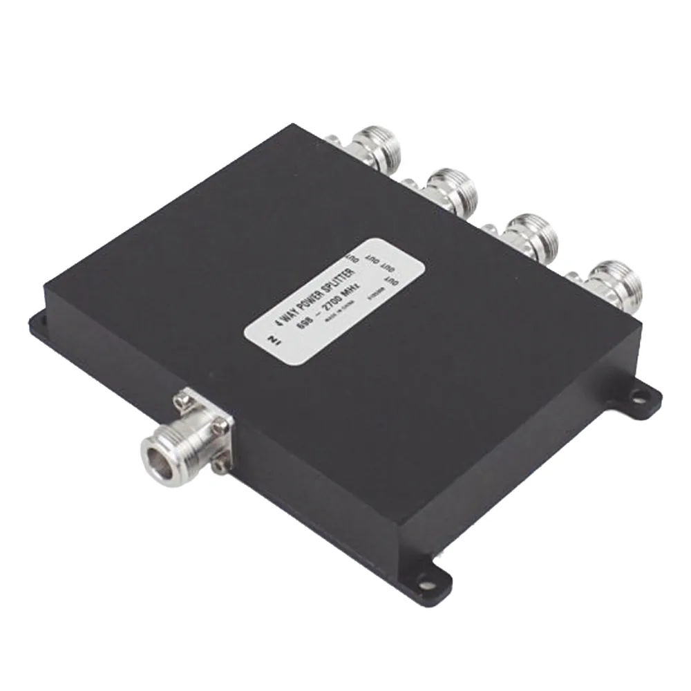 DIVISOR WILKINSON DE 4 VIAS 694-2700MHz 50W -154dBc 4.3-10