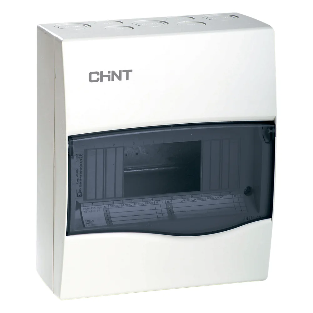 Caja de distribución para sobreponer, IP40, 08 módulos (SKU: 8101011)