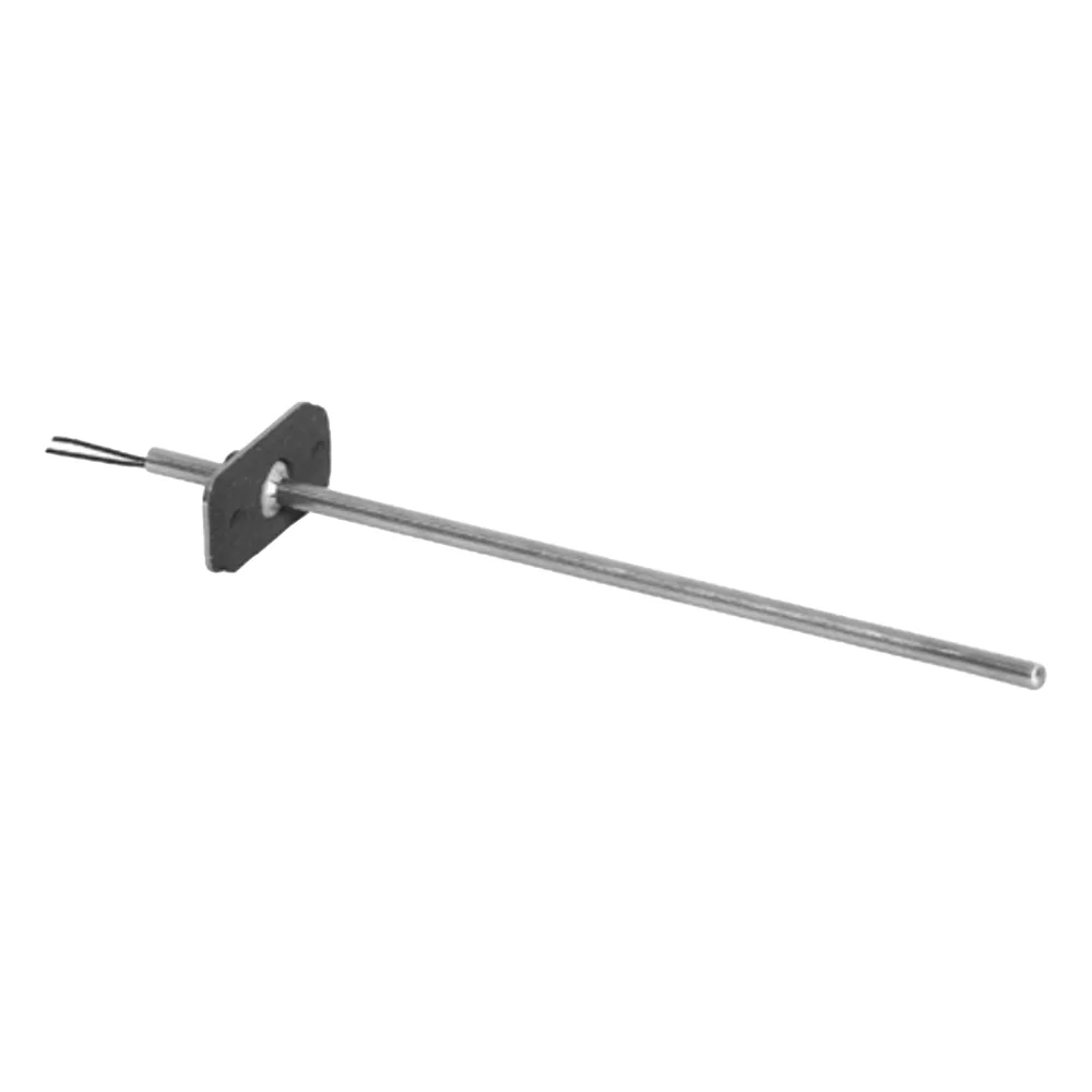 Sensor de temperatura de aire para ducto o plenum, sonda de acero inoxidable con brida, cableado de bajo voltaje a controlador