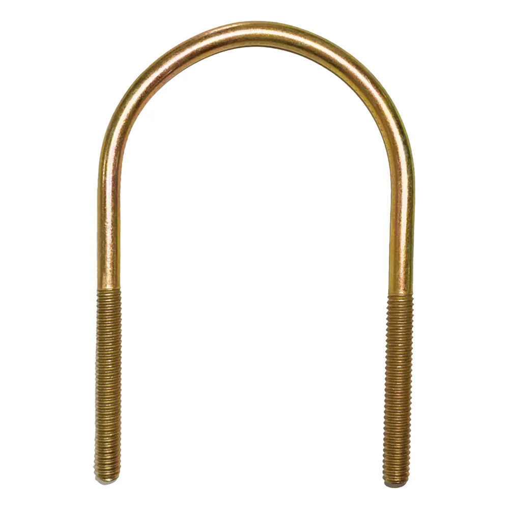 Abrazadera tipo U de 1 1/4" (31.7 mm) con acabado Tropicalizado, Es Ideal Para Utilizarse al Exterior o Zonas Húmedas (No incluye tuercas y arandelas)
