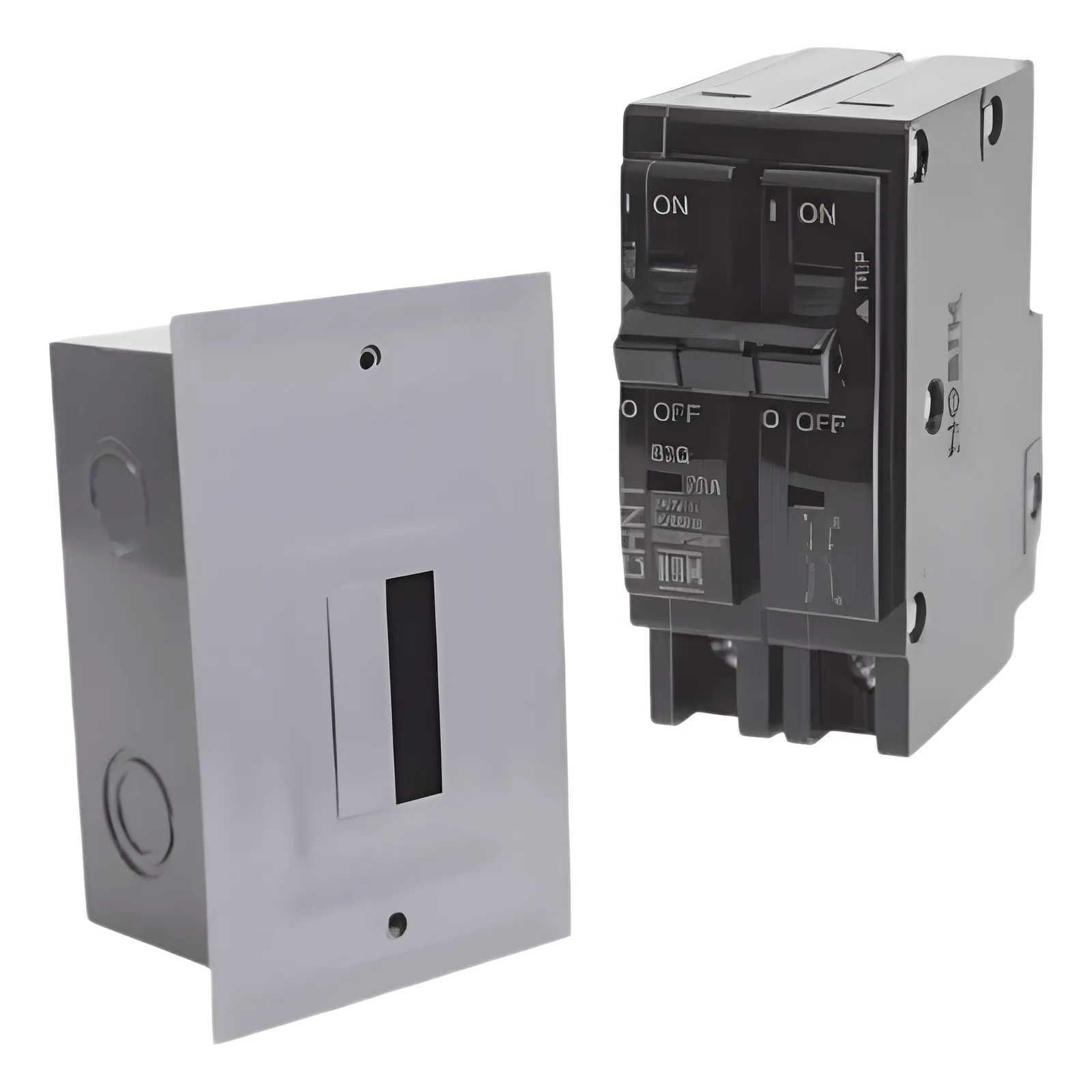 Kit Centro de Carga para empotrar con 1 Interruptor Térmico de 2 Polos, 20Amp 120/240Vca 10kA