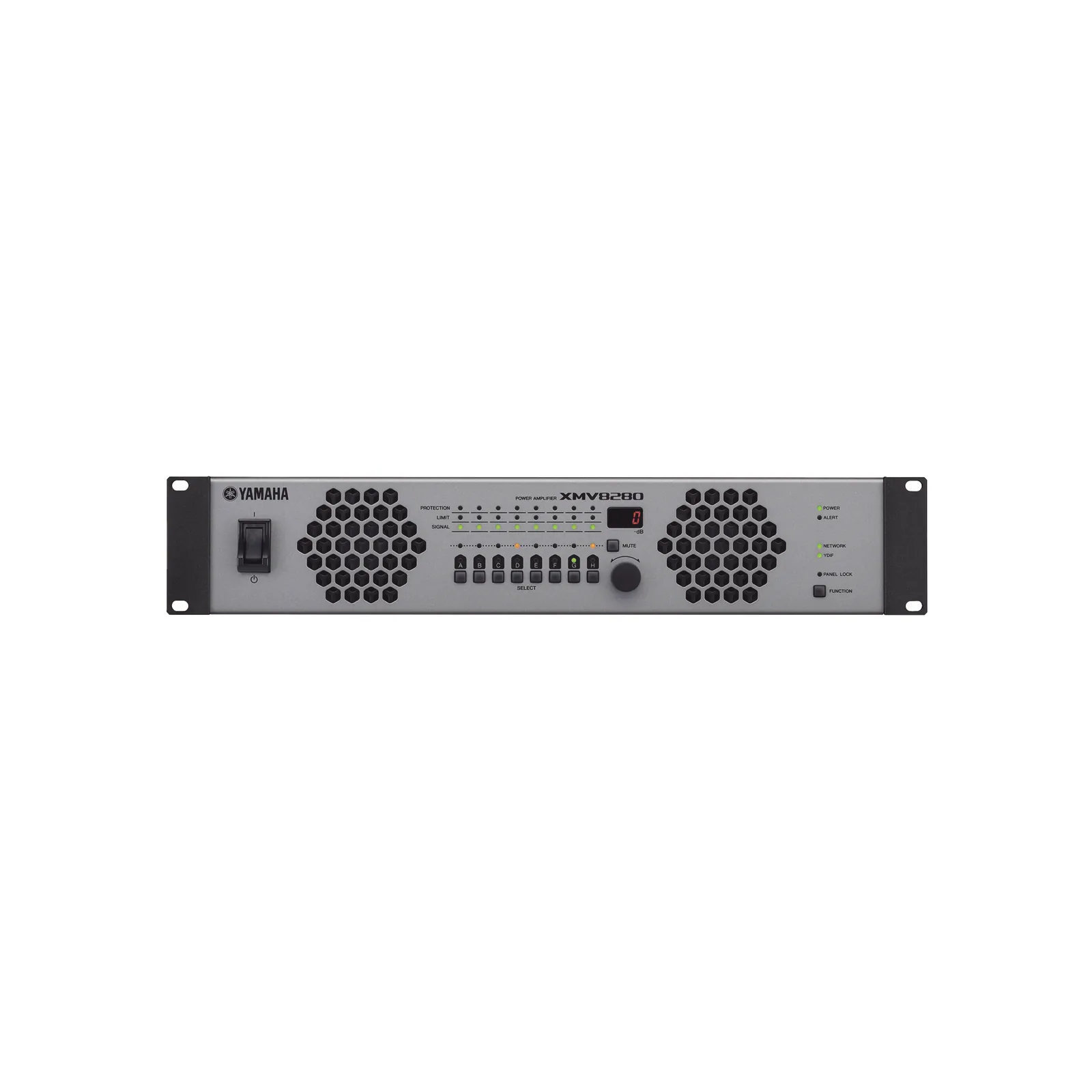 Amplificador de Audio Multicanal con Conexión Análoga / YDIF | 8 Canales, 280W | 8 OHMS | 70/100V