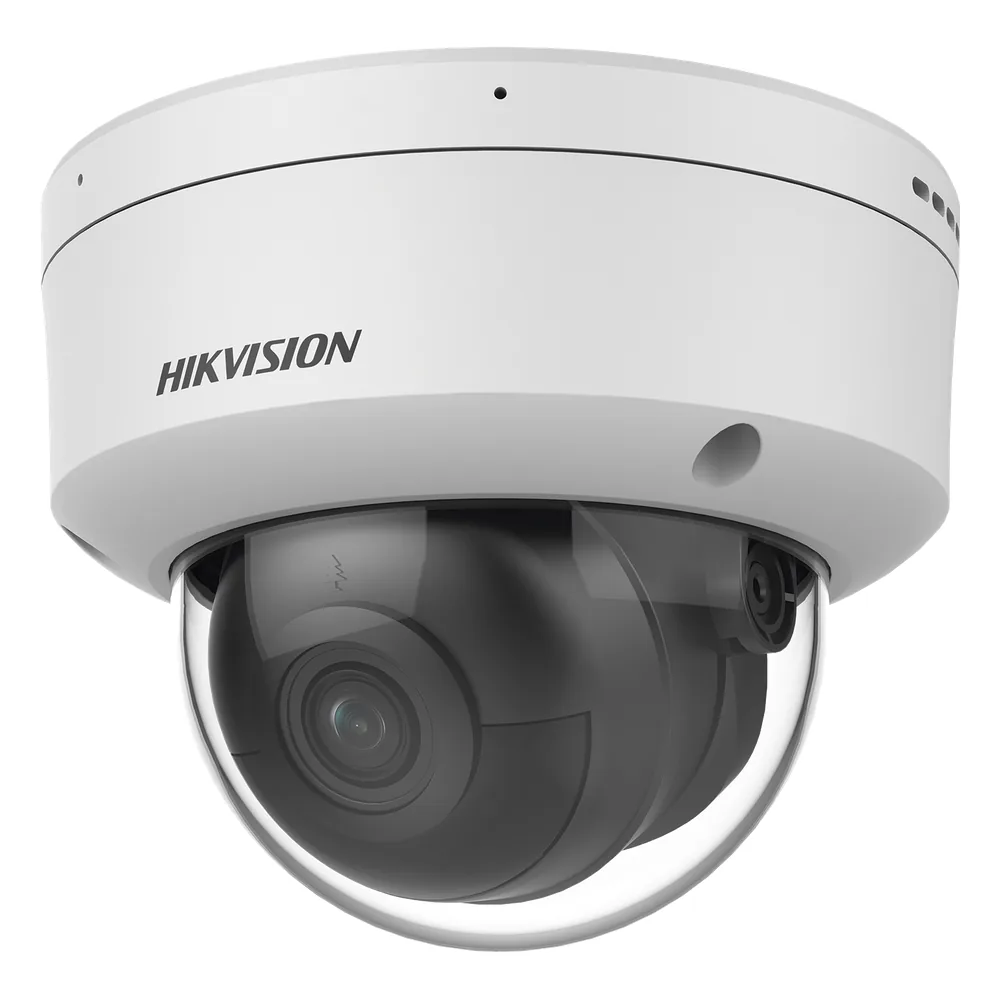 Domo IP 6 Megapixel / Lente 2.8 mm / 40 mts IR / Exterior IP67 / IK10 / Microfono Integrado / DARKFIGHTER / Audio y Alarma I/O / PoE / ONVIF / Micro SD / 4 Analíticos: AcuSense, Deteccion Facial, Conteo de Personas por Cruce y Zona