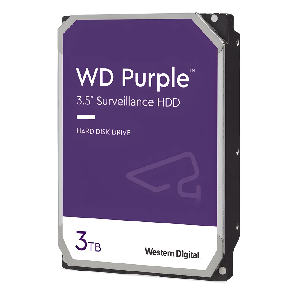 Disco Duro PURPLE de 3TB / 3 AÑOS DE GARANTÍA / Para Videovigilancia
