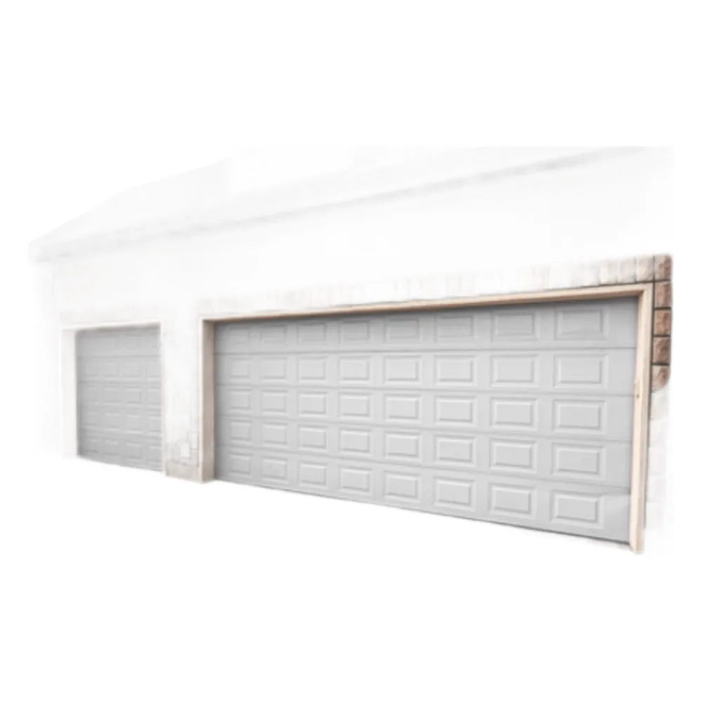 Sección para puerta de Garage / Cuadro Corto / Color blanco / Para GARAGE128SC / Estilo Americana.
