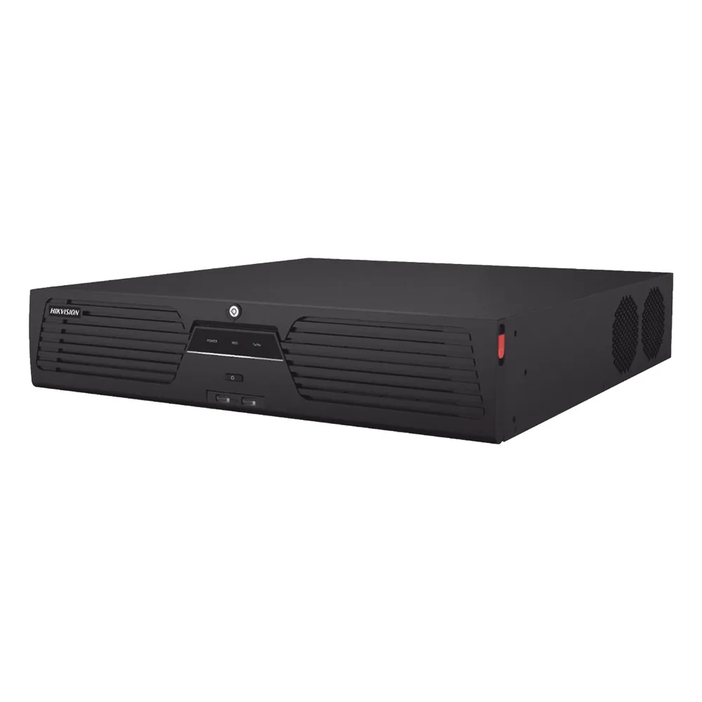 [Doble Poder de Decodificación] NVR 32 Megapixel (8K) / 128 Canales IP / AcuSense / ANPR / Conteo de Personas / Heat Map / 8 Bahías de Disco Duro / Soporta RAID con Hot Swap / 2 HDMI en 8K / Soporta POS / Alarmas I/O / Smart Search