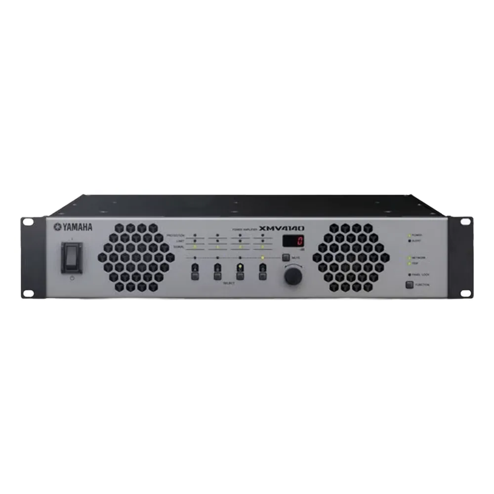 Amplificador de Audio Multicanal con Conexión Análoga / YDIF | 4 Canales, 140W | 8 OHMS | 70/100V