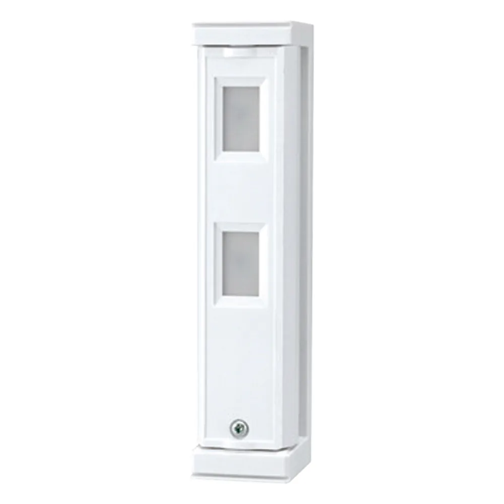 Sensor de Movimiento con función Anti mascara / Tipo Cortina / Ajuste de detección 2m o 5m / 100% Exterior / Cableado/Compatible con cualquier panel de alarma / Proteja fachadas, puertas, ventanas, balcones y mas!