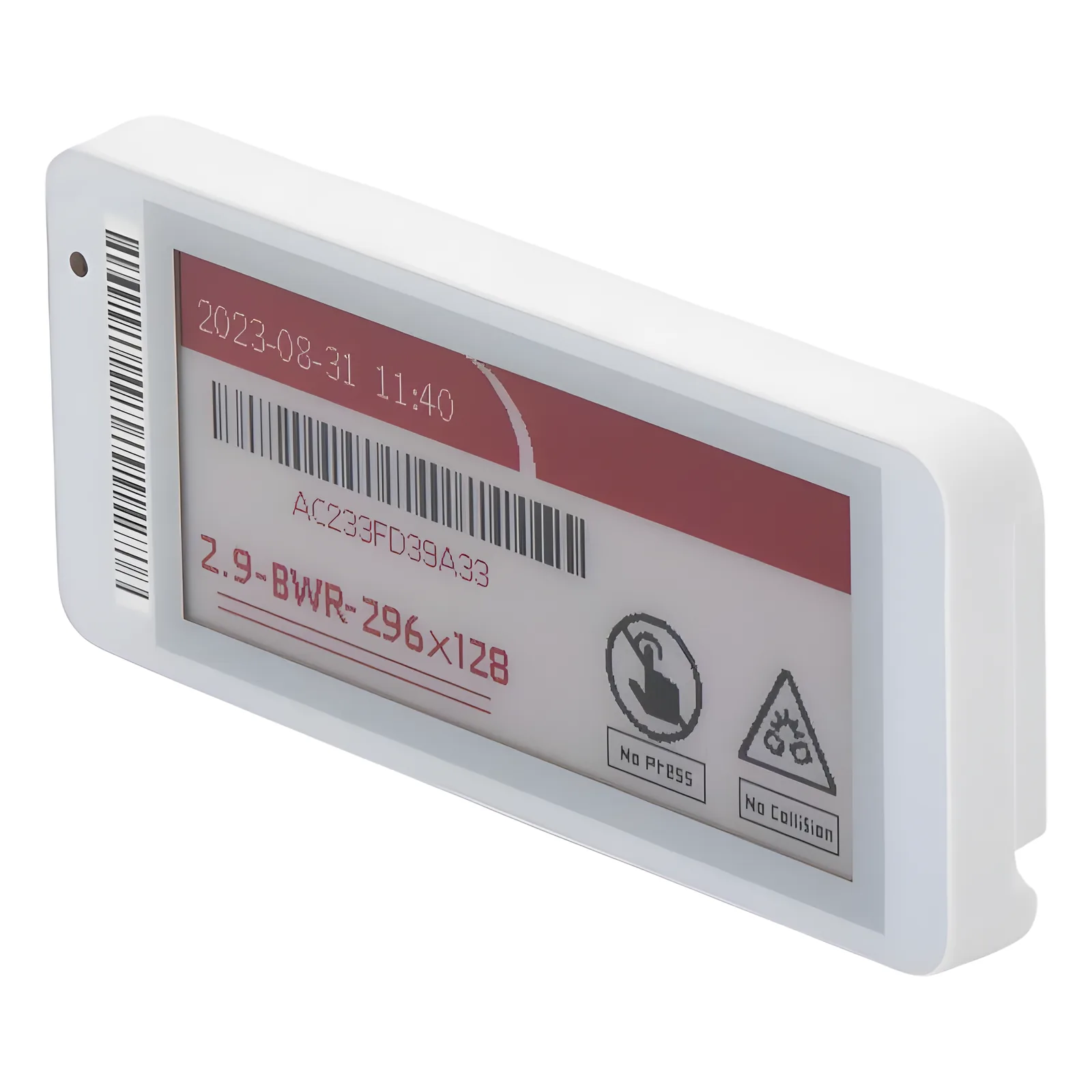 Etiqueta de Tinta Electrónica / ESL / 2.9 Pulgadas / Uso en Estantes / Bluetooth