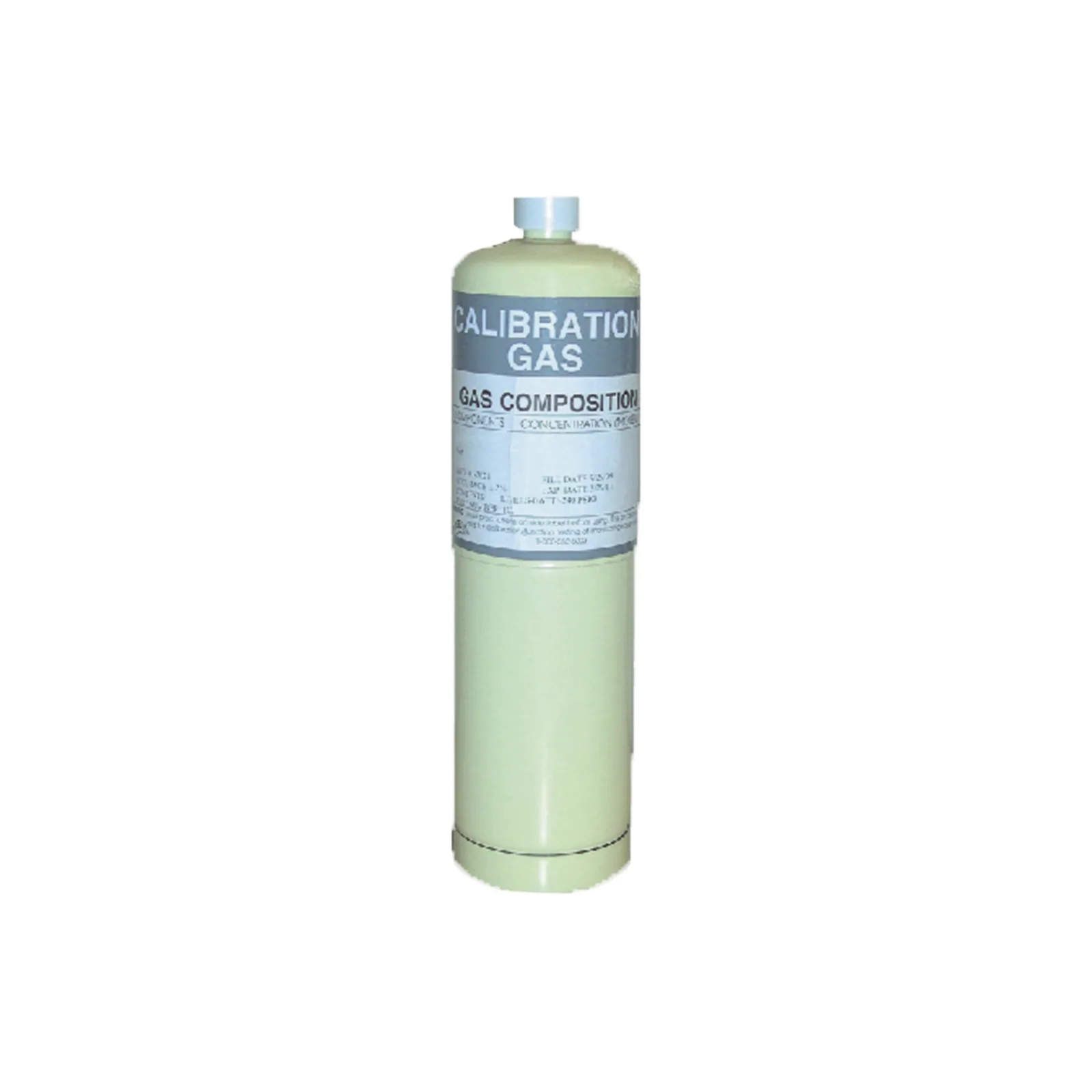 Cilindro Para Calibración de Detectores de Gas Cero Emisiones 105L 20.9 % Oxígeno (O2) balance Nitrogeno (N2) MACURCO