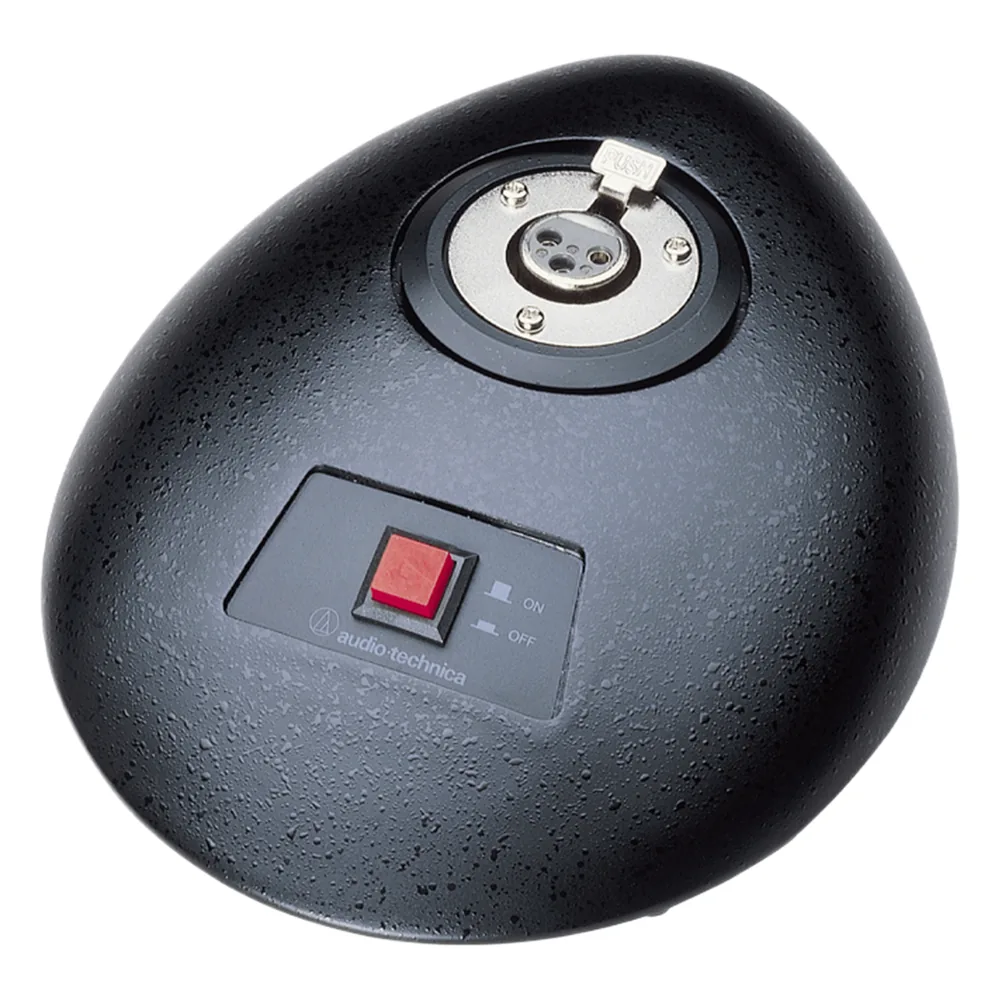 Soporte de sobremesa con conector QM entrada XLRF salida XLRM con switch