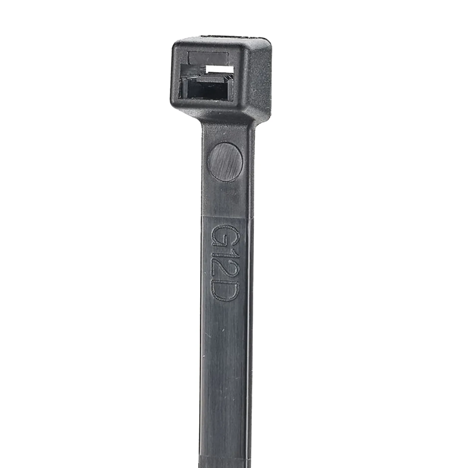 Cincho STRONGHOLD de Nylon 6.6, 1020mm largo x 9mm ancho, Color Negro Exterior, Resistente a Rayos UV, Paquete de 50 Piezas