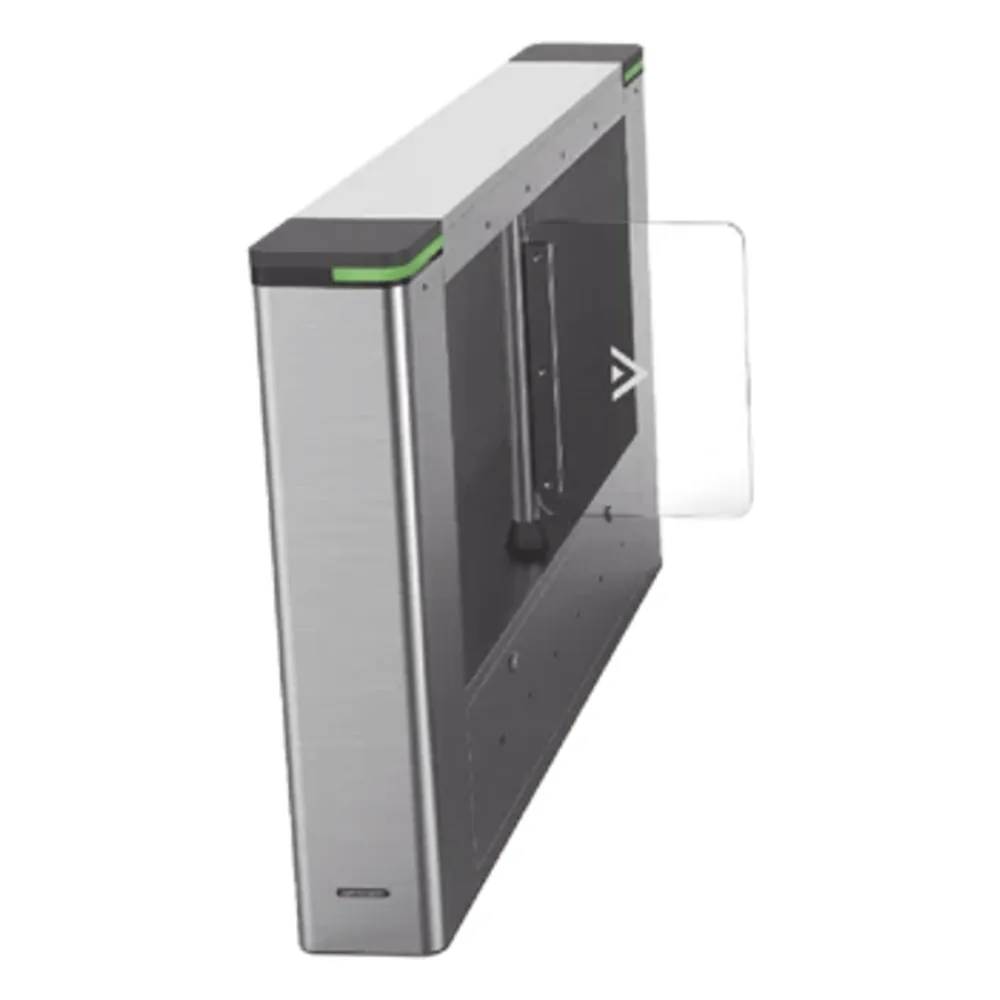 Torniquete IZQUIERDO con Sistema de Descarga Electrostatica ESD / Carril de 65 cms / Incluye Lector de Tarjeta / 6,000,000 MCBF / Administrable por software / Requiere Torniquete Derecho