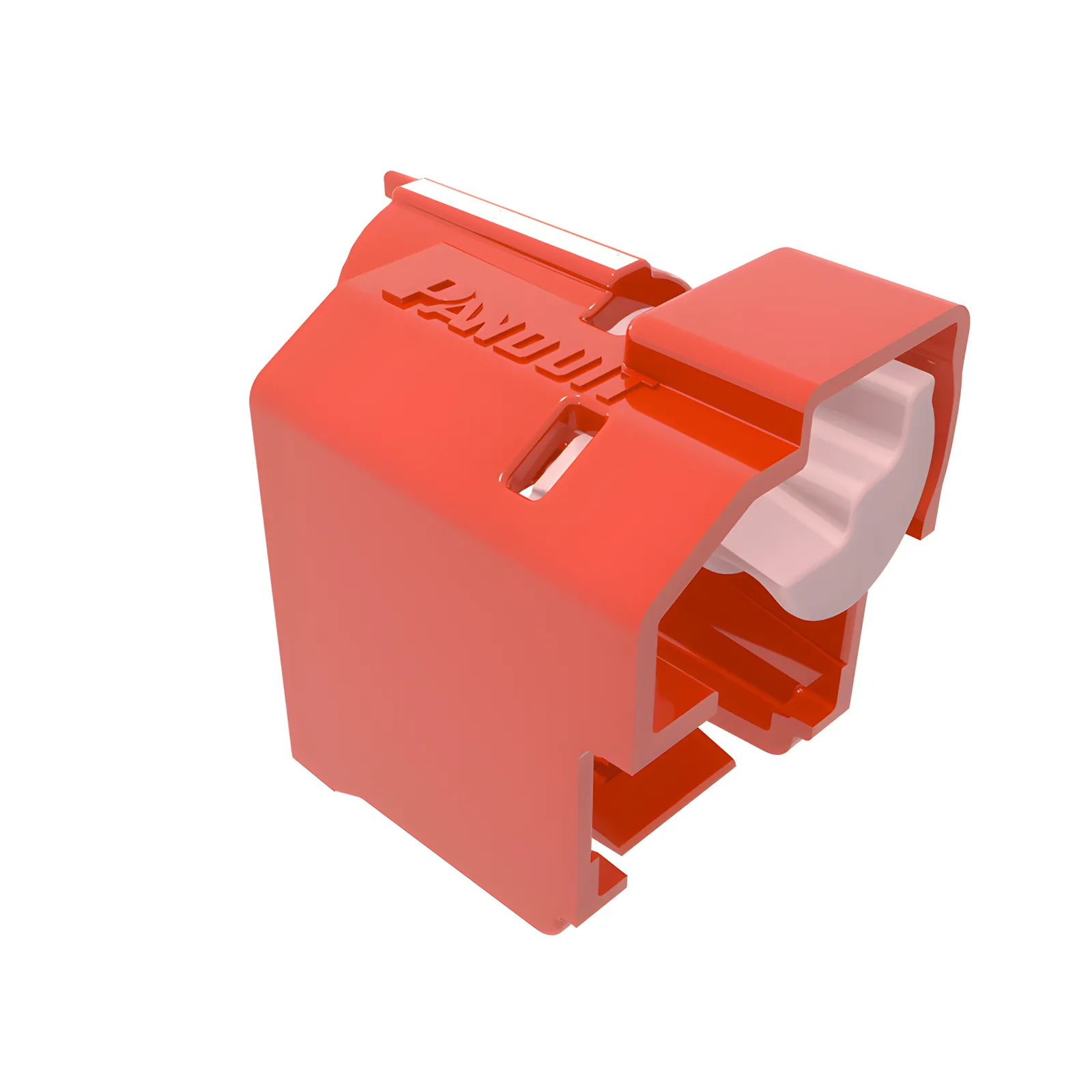 Kit de 100 Dispositivos Para Impedir Desconexión de Plug RJ45, Color Rojo, Incluye 5 Herramientas para Instalar/Retirar