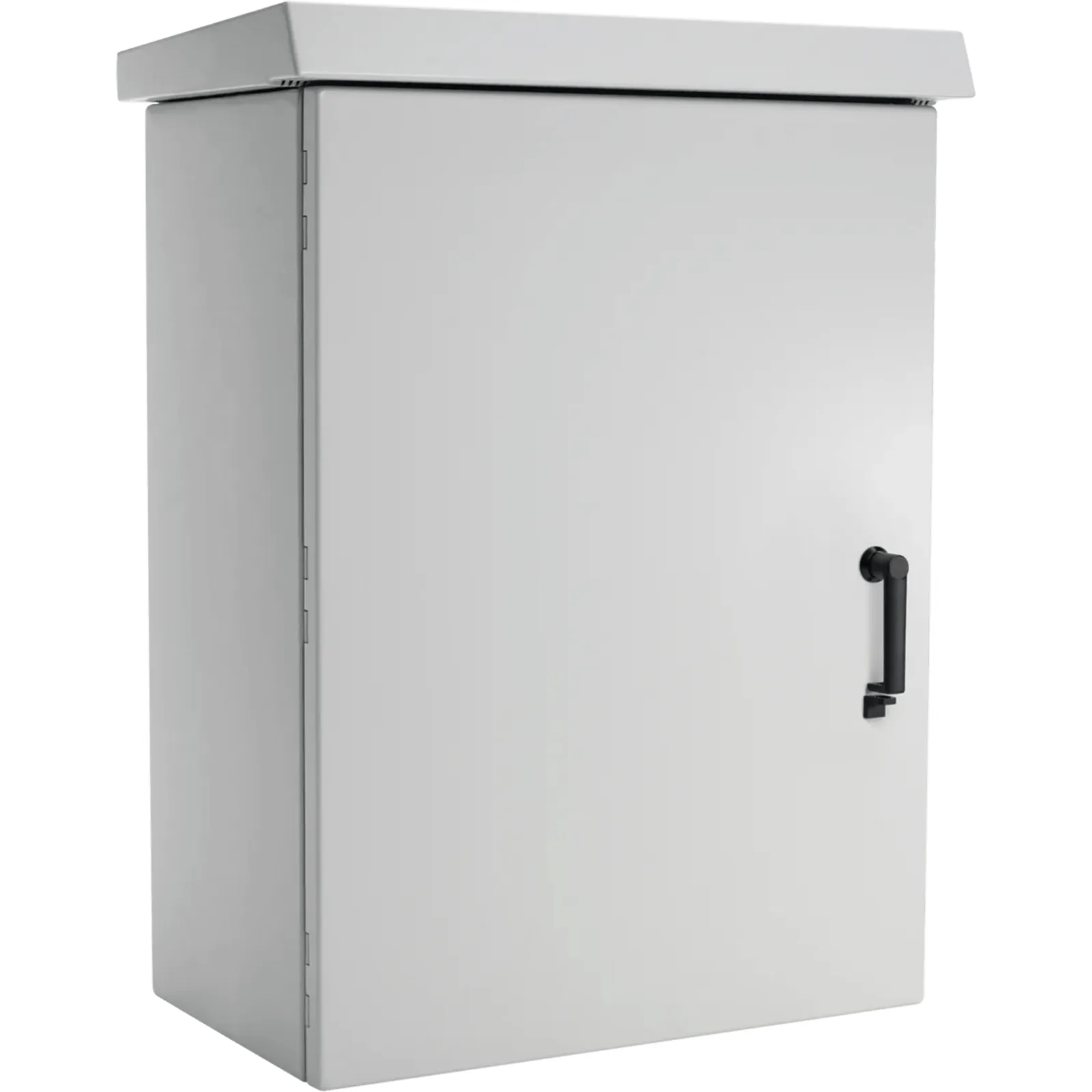 Gabinete Para Exterior OSP ComLine de 18 UR, 600 mm de Ancho, 500 mm de Profundidad De Aluminio, Color Gris Claro Con Protección NEMA 4/12/4X/3/3R; IP66