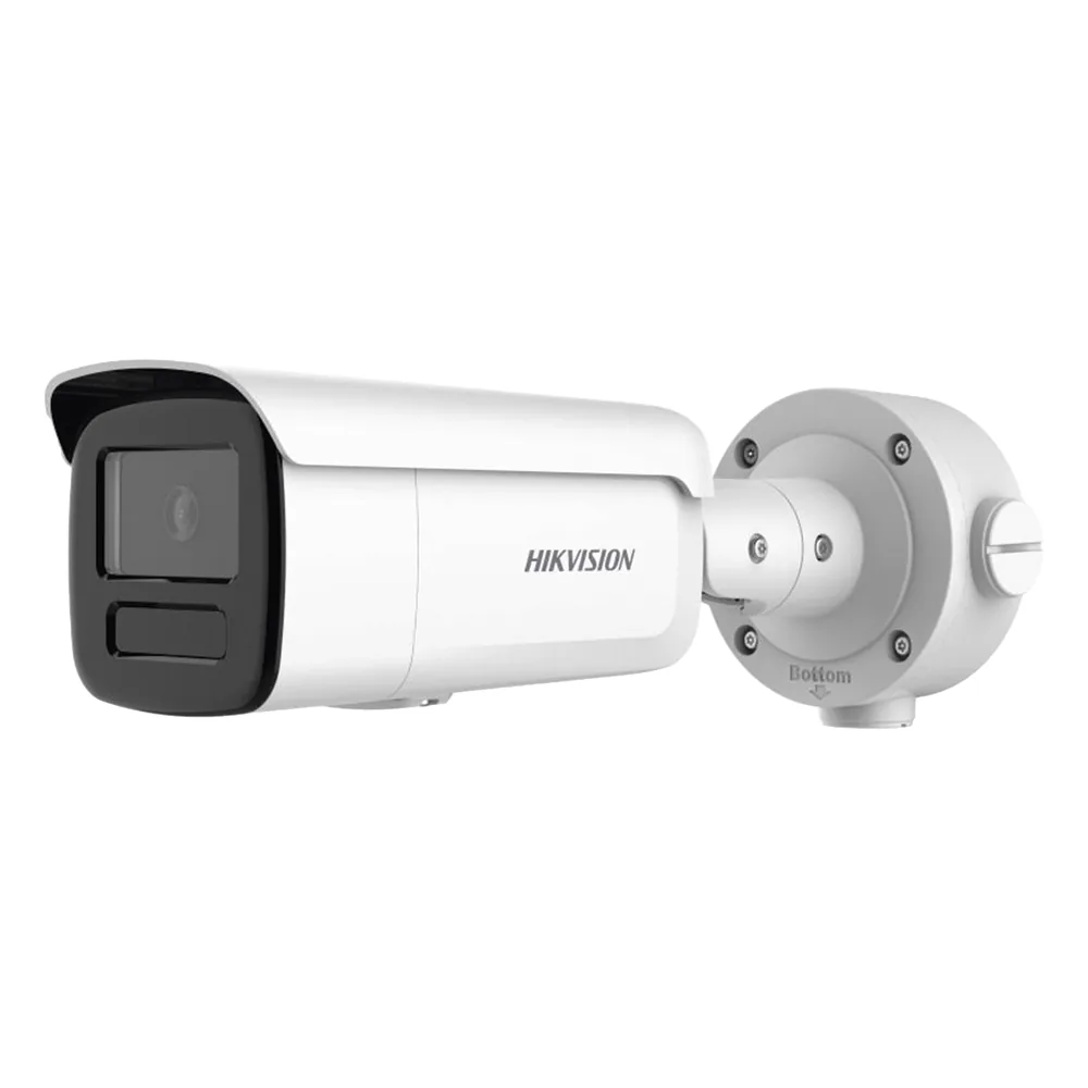 Bala IP 4 Megapixel / Lente 4 mm / 90 mts IR EXIR / Anticorrosión / DARKFIGHTER / IP67 / PoE / WDR 120 dB / ONVIF / Micro SD / 4 Analíticos: AcuSense, Deteccion Facial, Conteo de Personas por Cruce y Zona