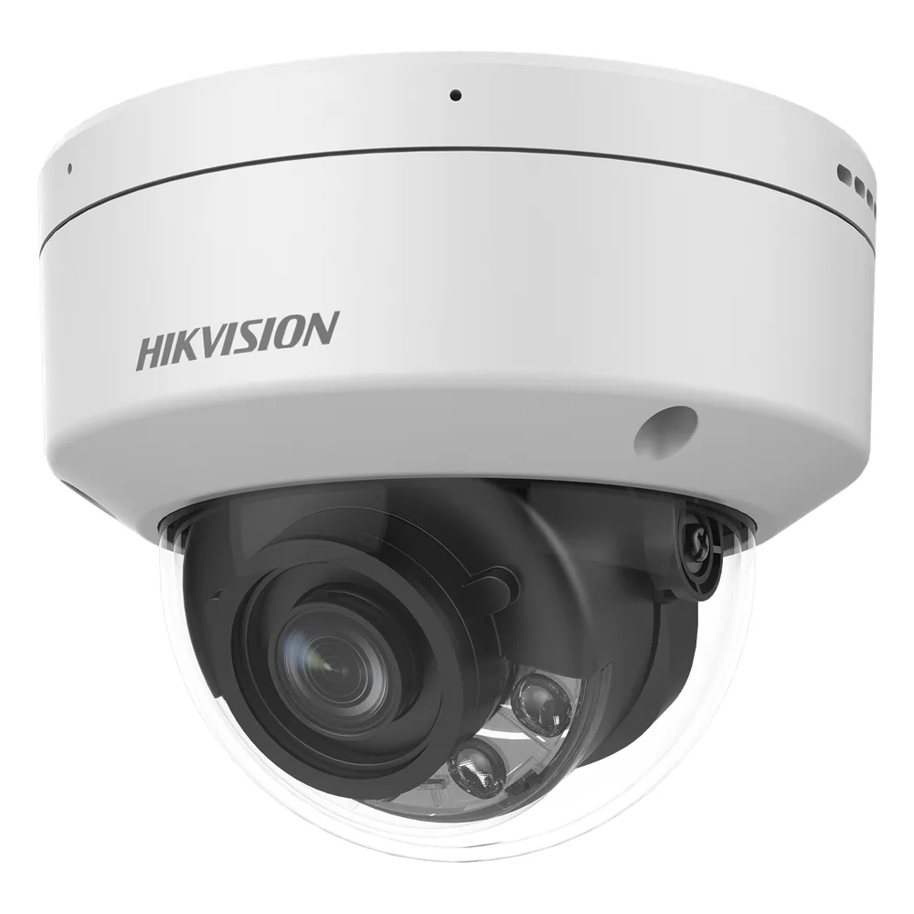 Domo IP 8 Megapixel / Lente Fijo 4 mm / 40 mts IR EXIR / IK10 / IP67 / Detección Facial / WDR 120 dB / DeepinView / Búsqueda por Atributos / Heat Map