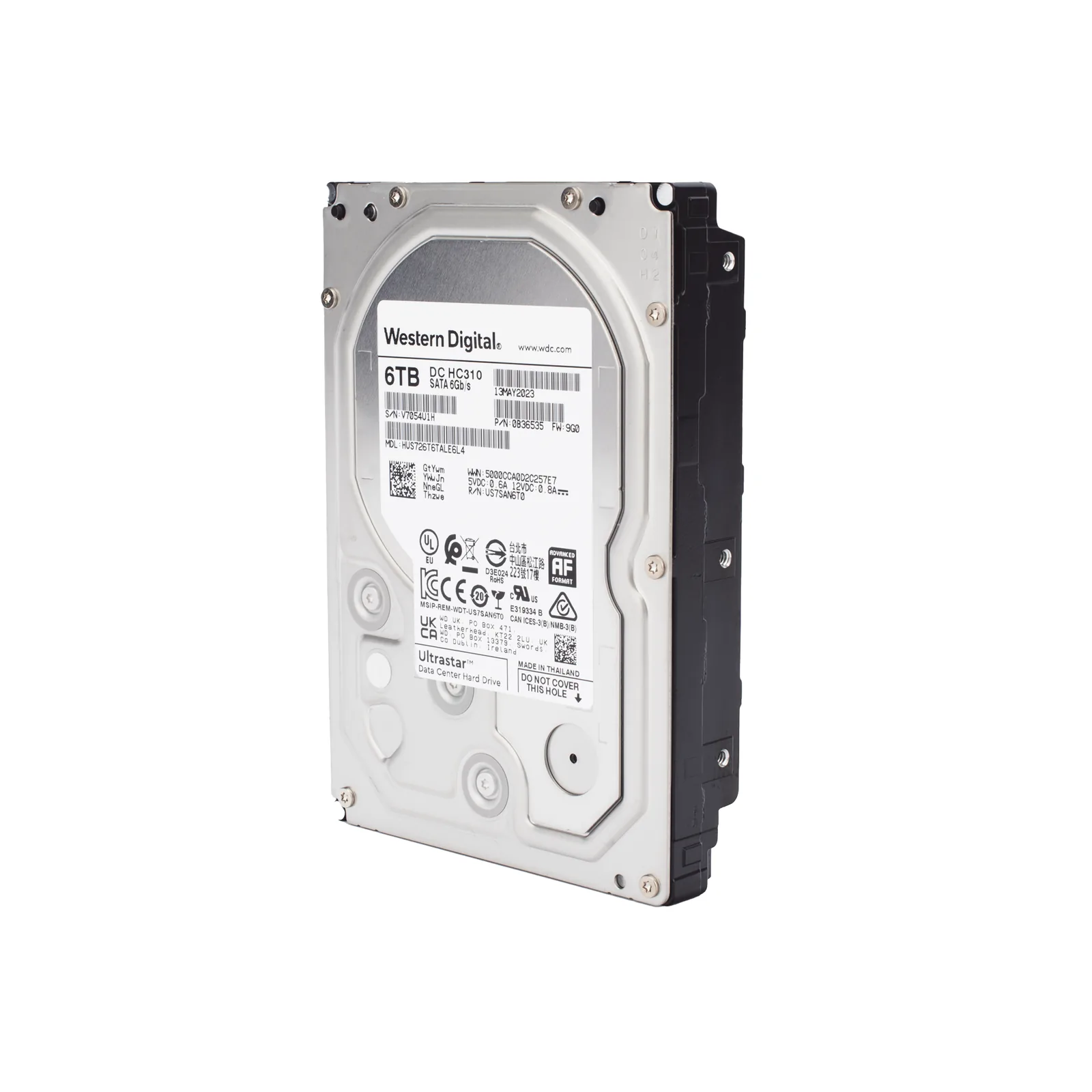 Disco Duro Enterprise 3.5" 6 TB / Hikvision / 7200 RPM / SATA / Alto Rendimiento / Recomendado para NVRs HIKVISION